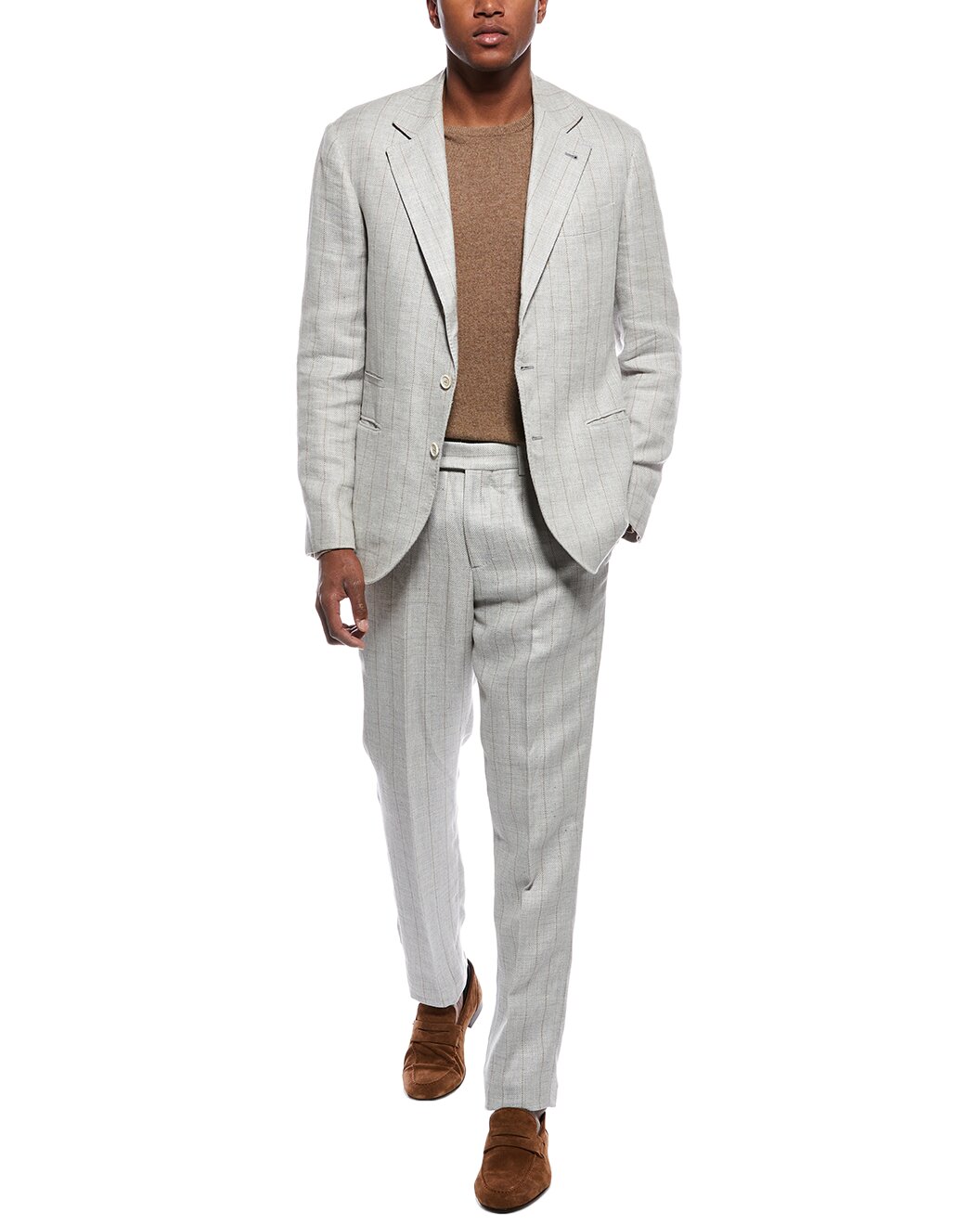 BRUNELLO CUCINELLI MEN'S SUIT MW4617BTZA_C971 NWT
