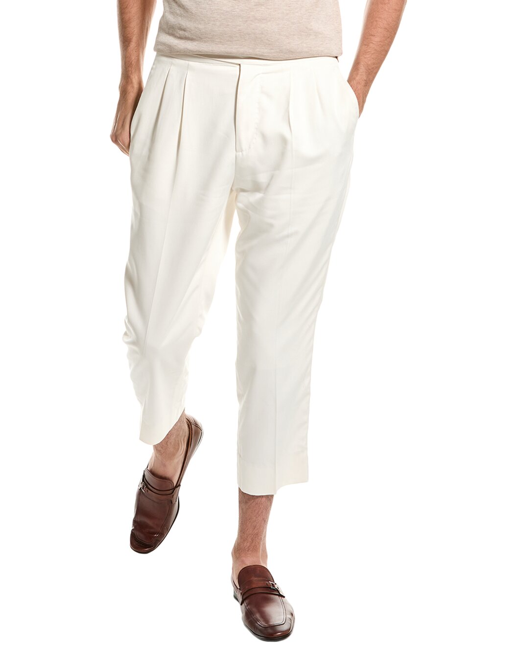 BRUNELLO CUCINELLI MEN'S PANTS MD424PS92_C101 NWT
