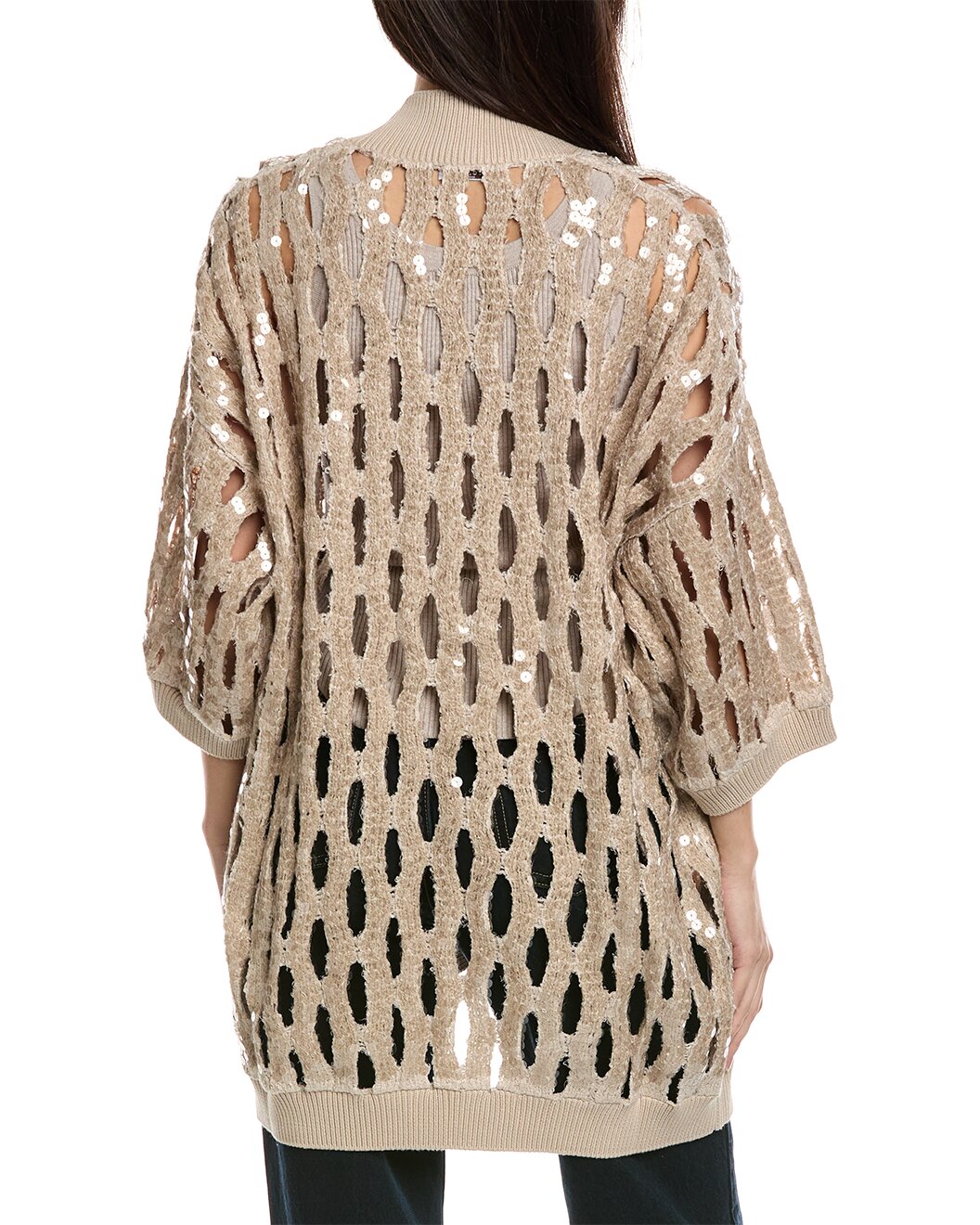 BRUNELLO CUCINELLI WOMEN'S SWEATER MHXR06106_C9504 NWT