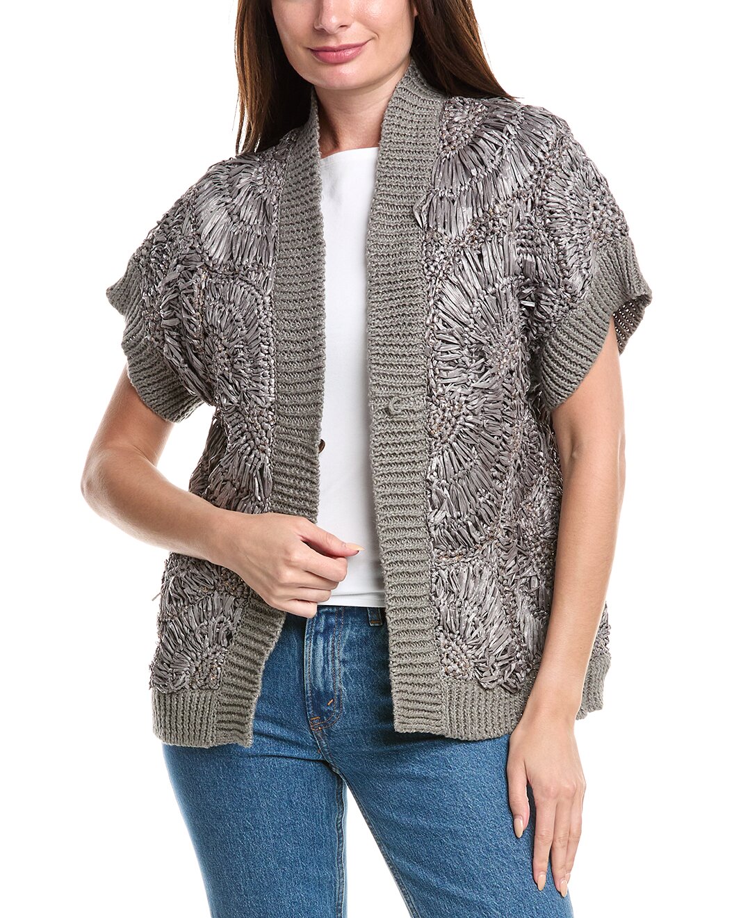 BRUNELLO CUCINELLI WOMEN'S SWEATER MCU612016_CAC81 NWT