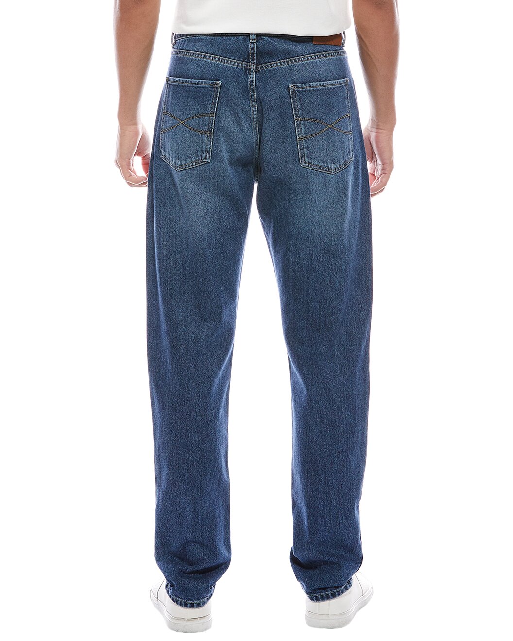 BRUNELLO CUCINELLI MEN'S ICONIC FIT FIVE POCKET DENIM STYLE JEAN PANTS NEW