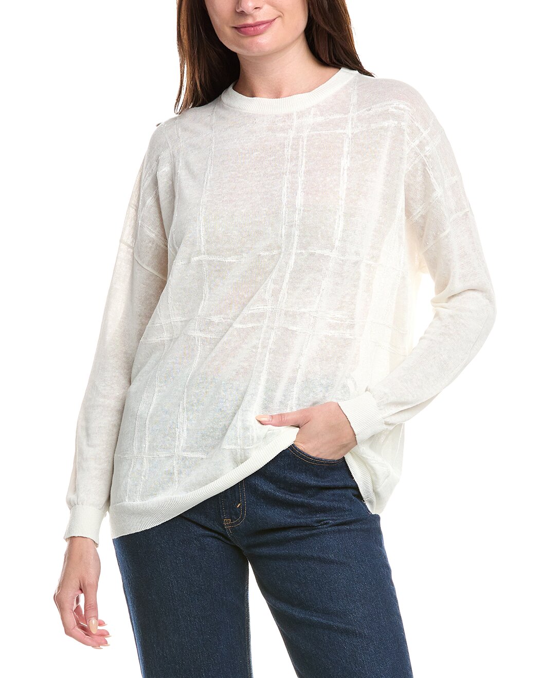 BRUNELLO CUCINELLI WOMEN'S SWEATER M1T135910_C2723 NWT