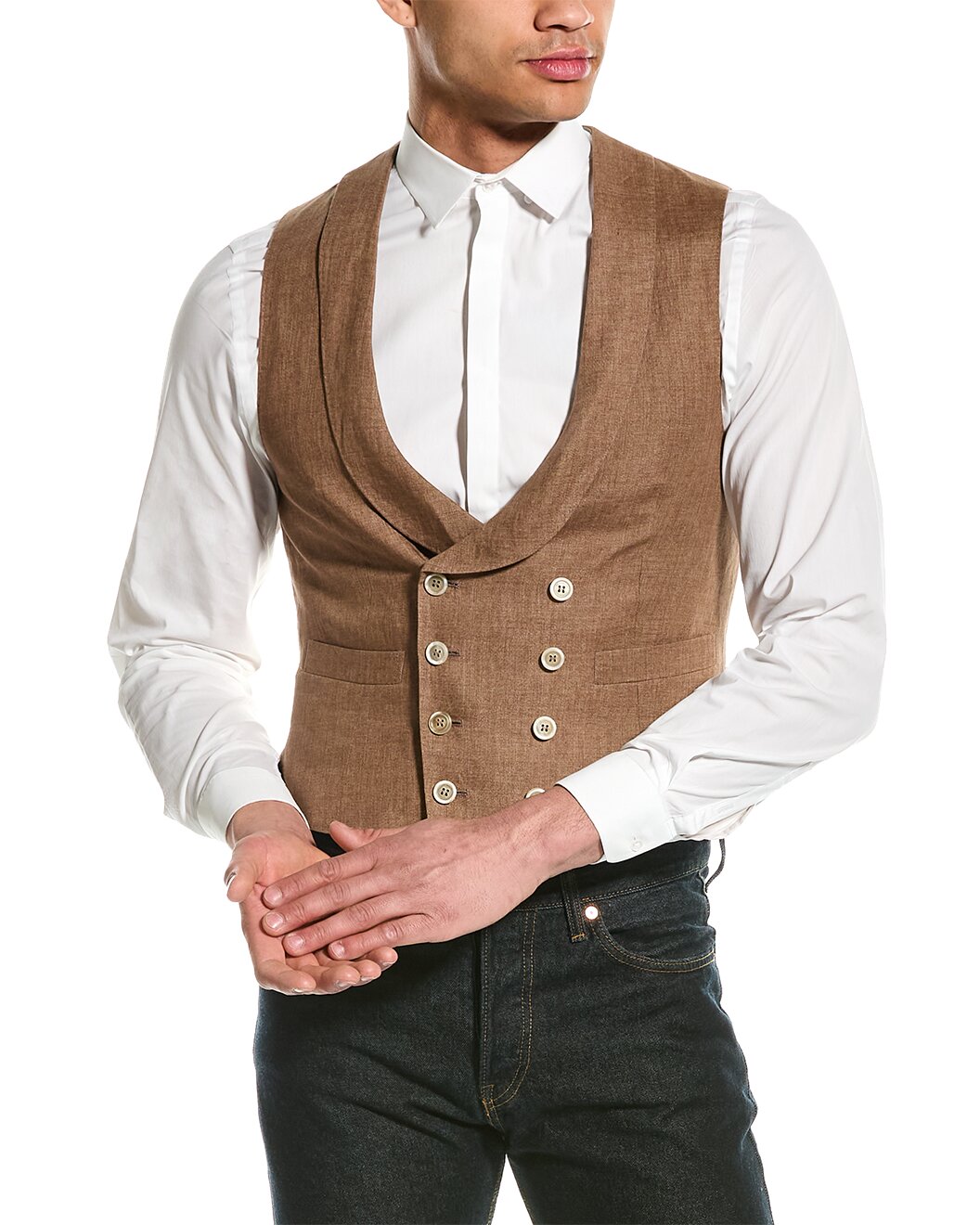 BRUNELLO CUCINELLI MEN'S VEST MW4301994_CI637 NWT