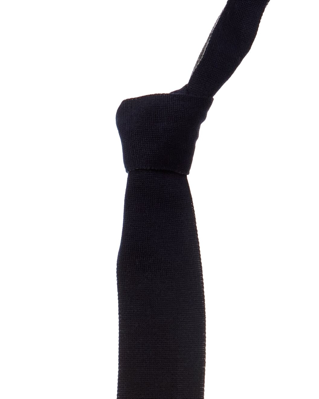 BRUNELLO CUCINELLI MENS SOLID GRAY SKINNY KNIT NECK TIE NEW