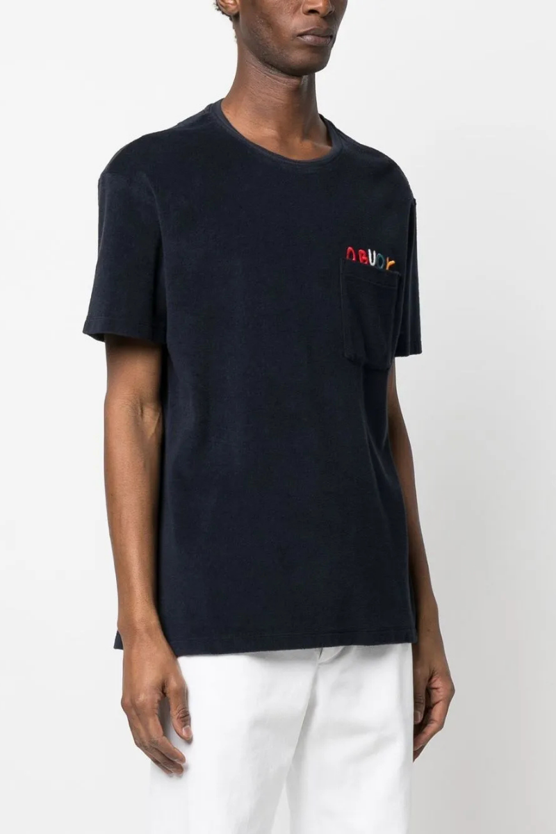 Orlebar Brown OB CLASSIC TOWELLING TEE O.BUOY-277841-NIGHT IRIS