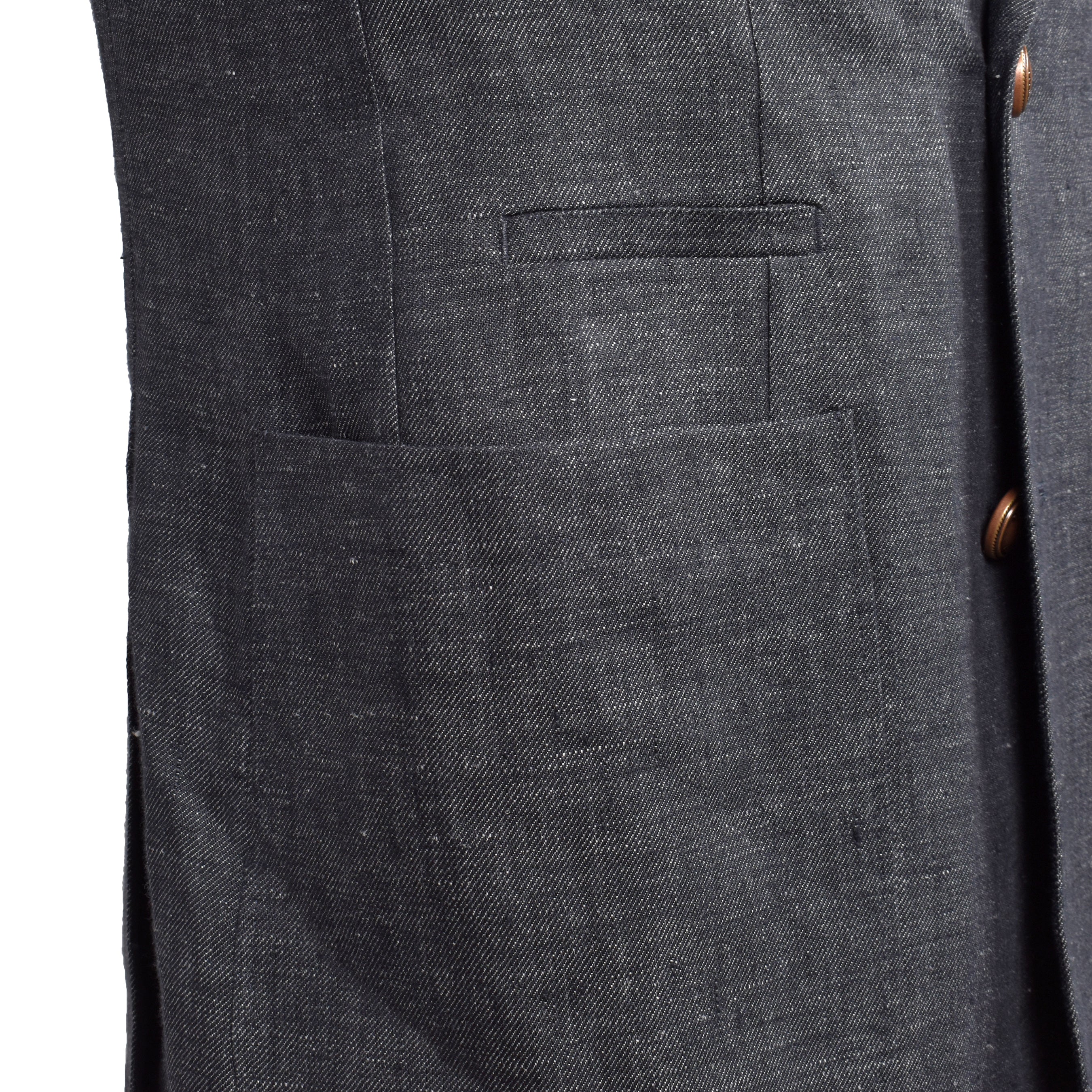 BRUNELLO CUCINELLI MEN'S 100% LINEN DOUBLE BREASTED 3 BUTTON CASUAL SUIT NEW