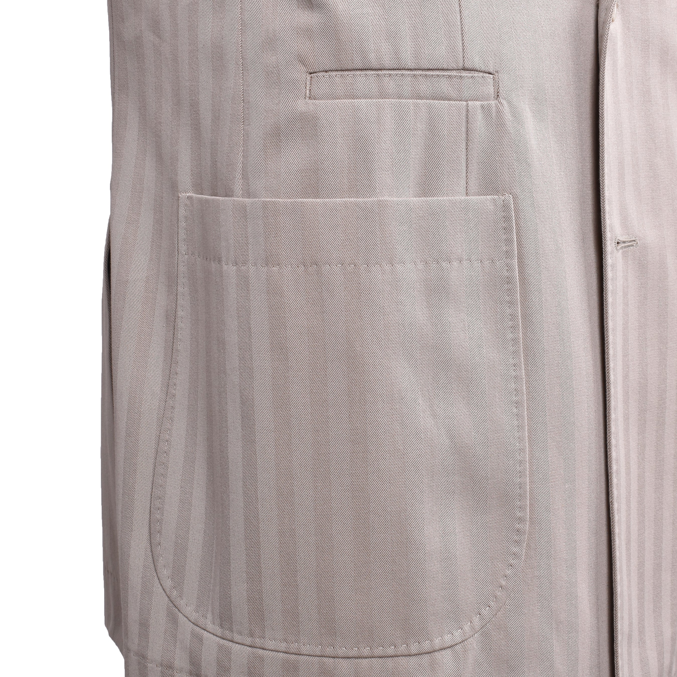 BRUNELLO CUCINELLI MEN'S COTTON 3 BUTTON DOUBLE BREASTED SUIT NEW