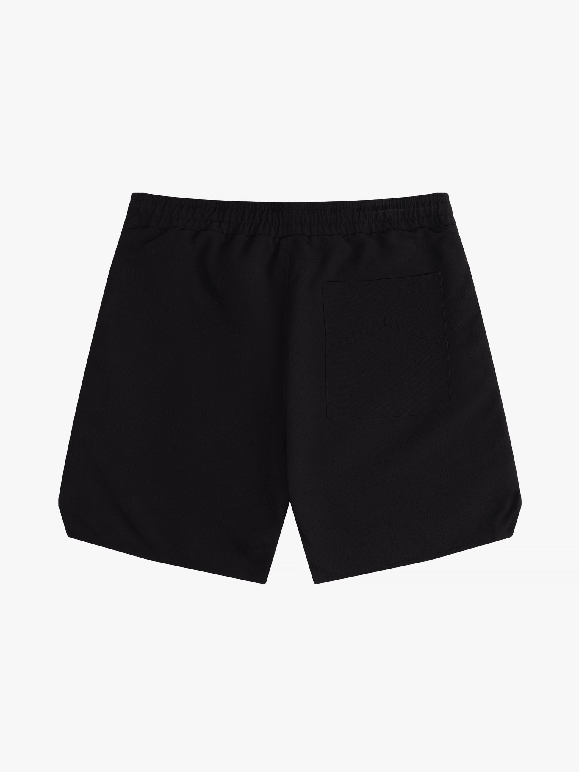 RHUDE MEN'S SCRIPT LOGO SWIM SHORT NWT
