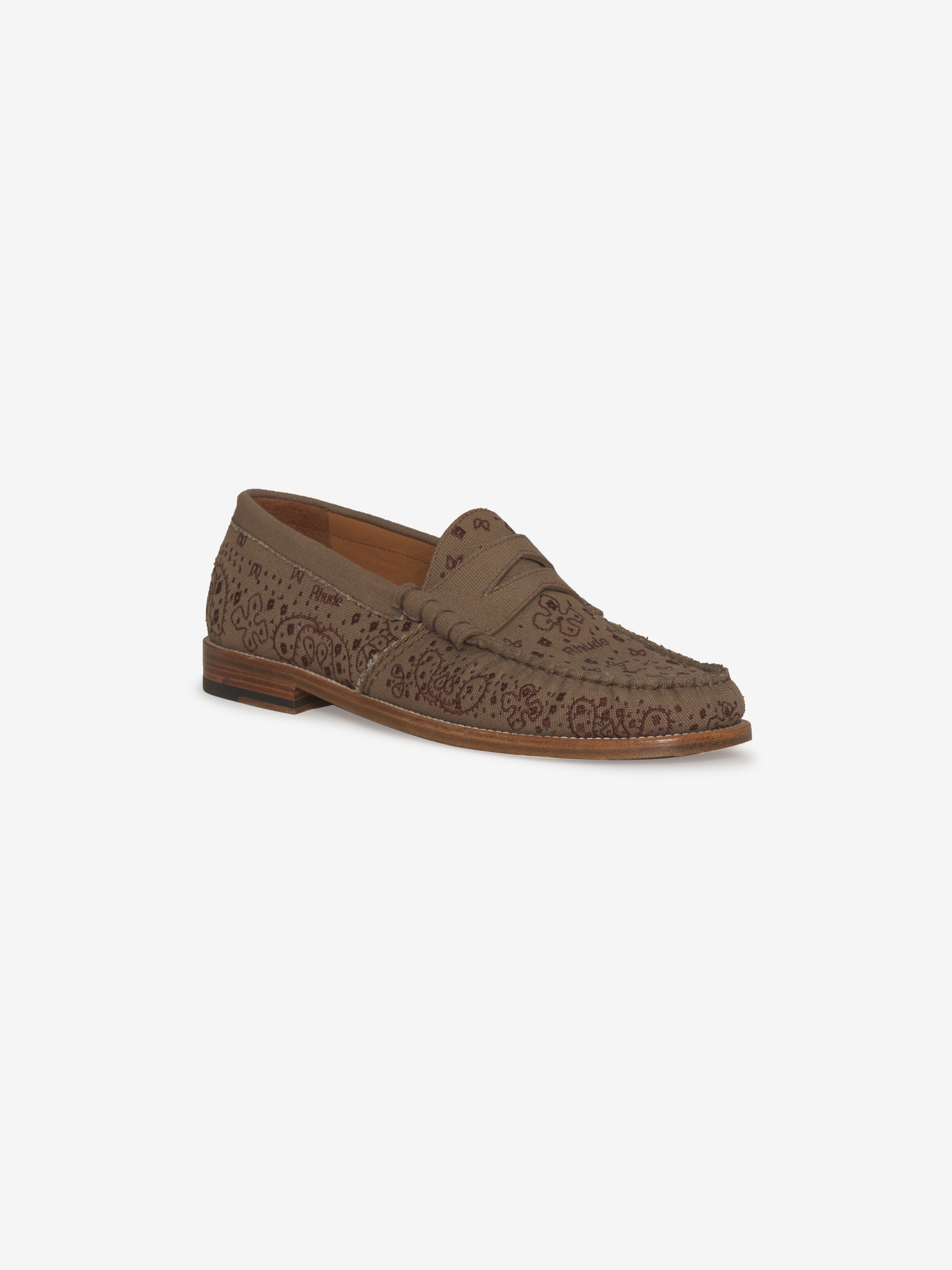 RHUDE MEN'S BANDANA LOAFER NWT