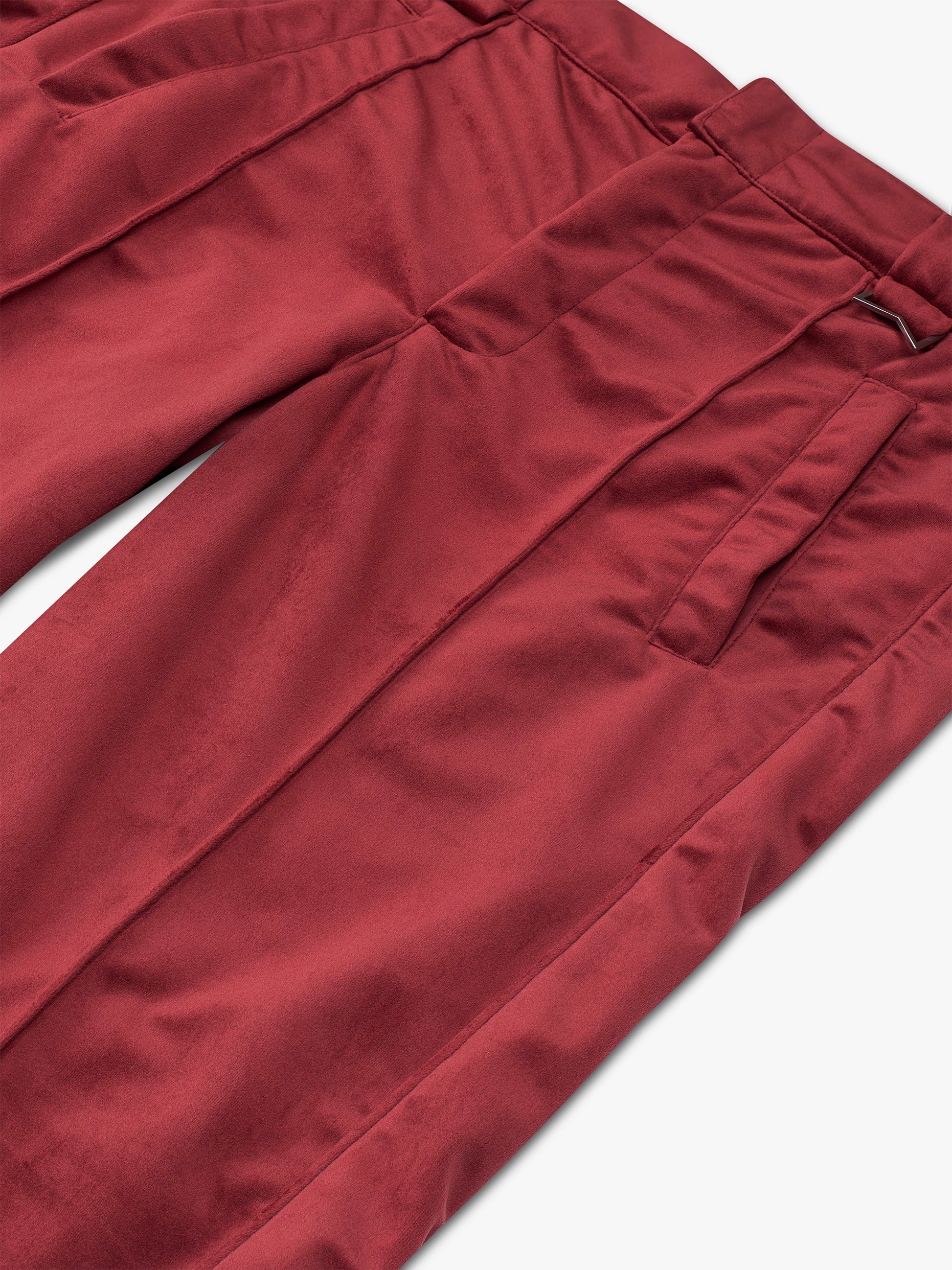 RHUDE MEN'S VELVET TRACK PANT NWT