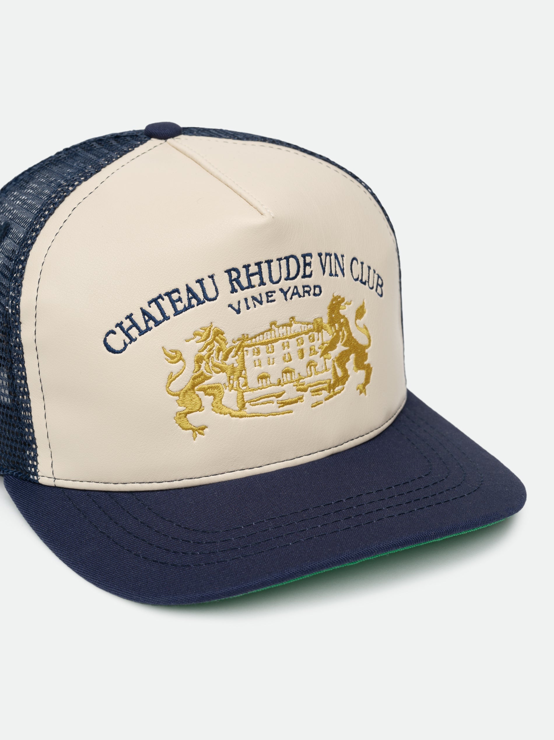 RHUDE MEN'S CELLIER TRUCKER HAT NWT