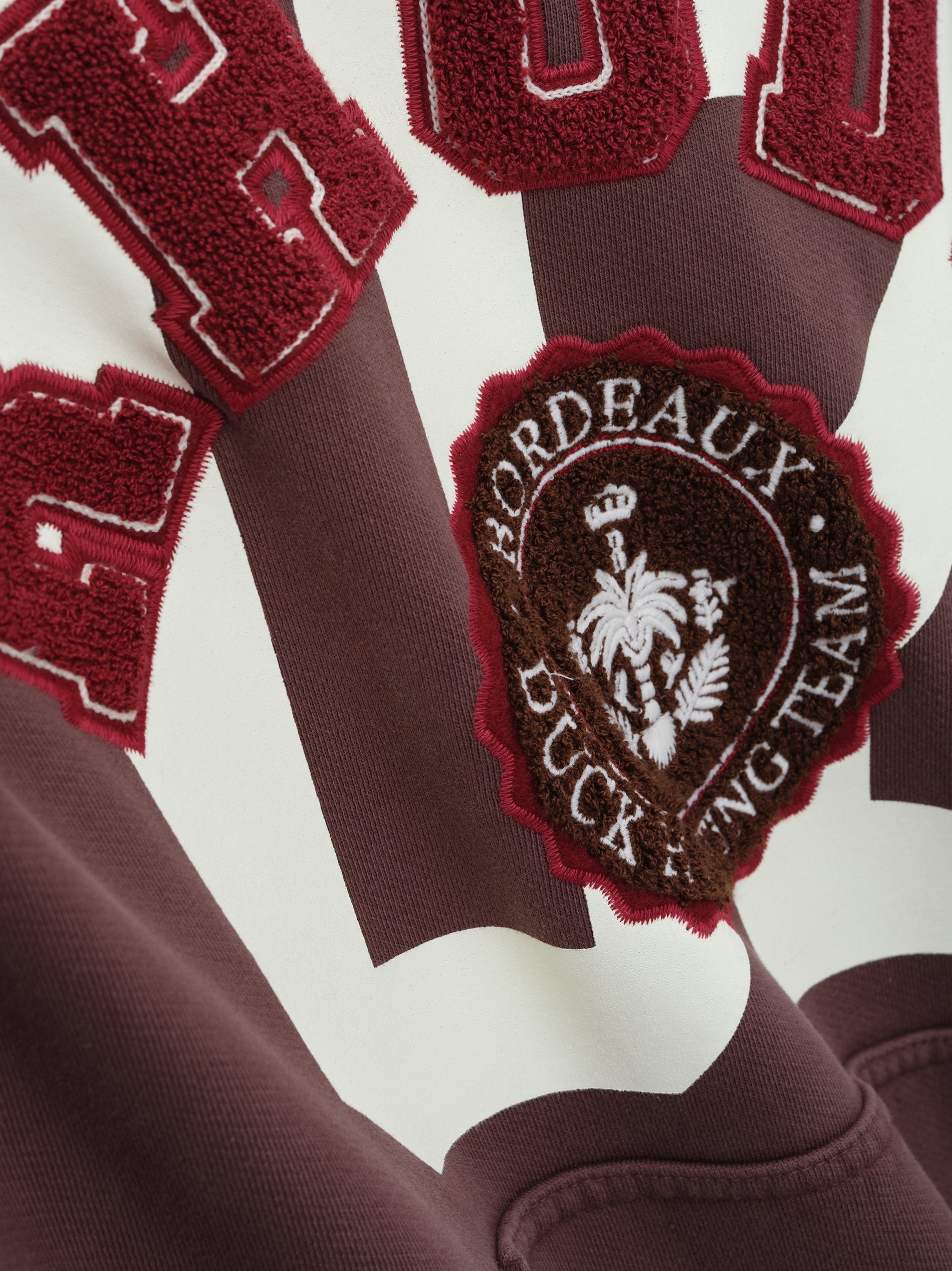 RHUDE MEN'S CHENILLE HUNTING CLUB HOODIE