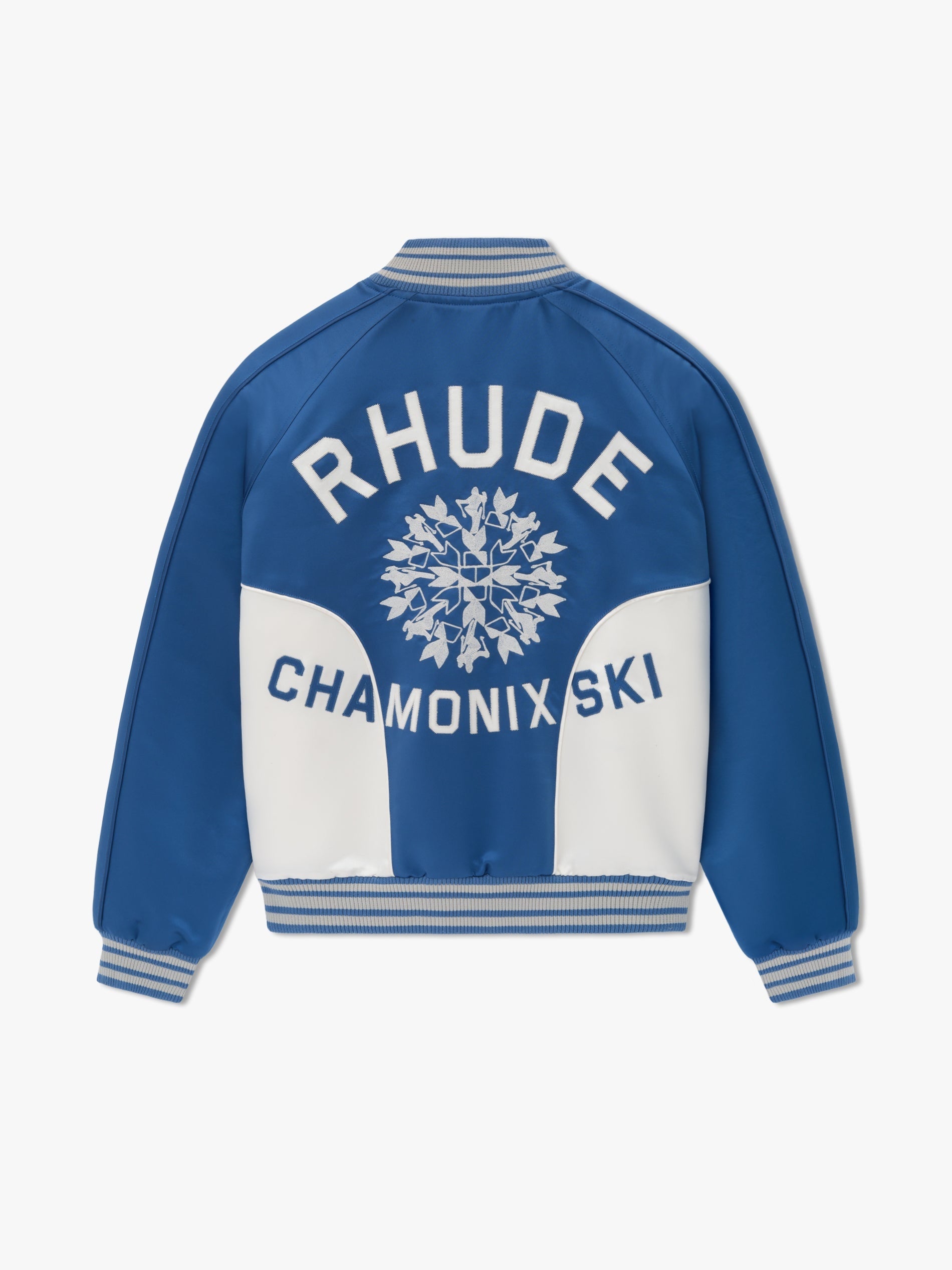 RHUDE MEN'S CHAMONIX SKI SOUVENIER BOMBER NWT