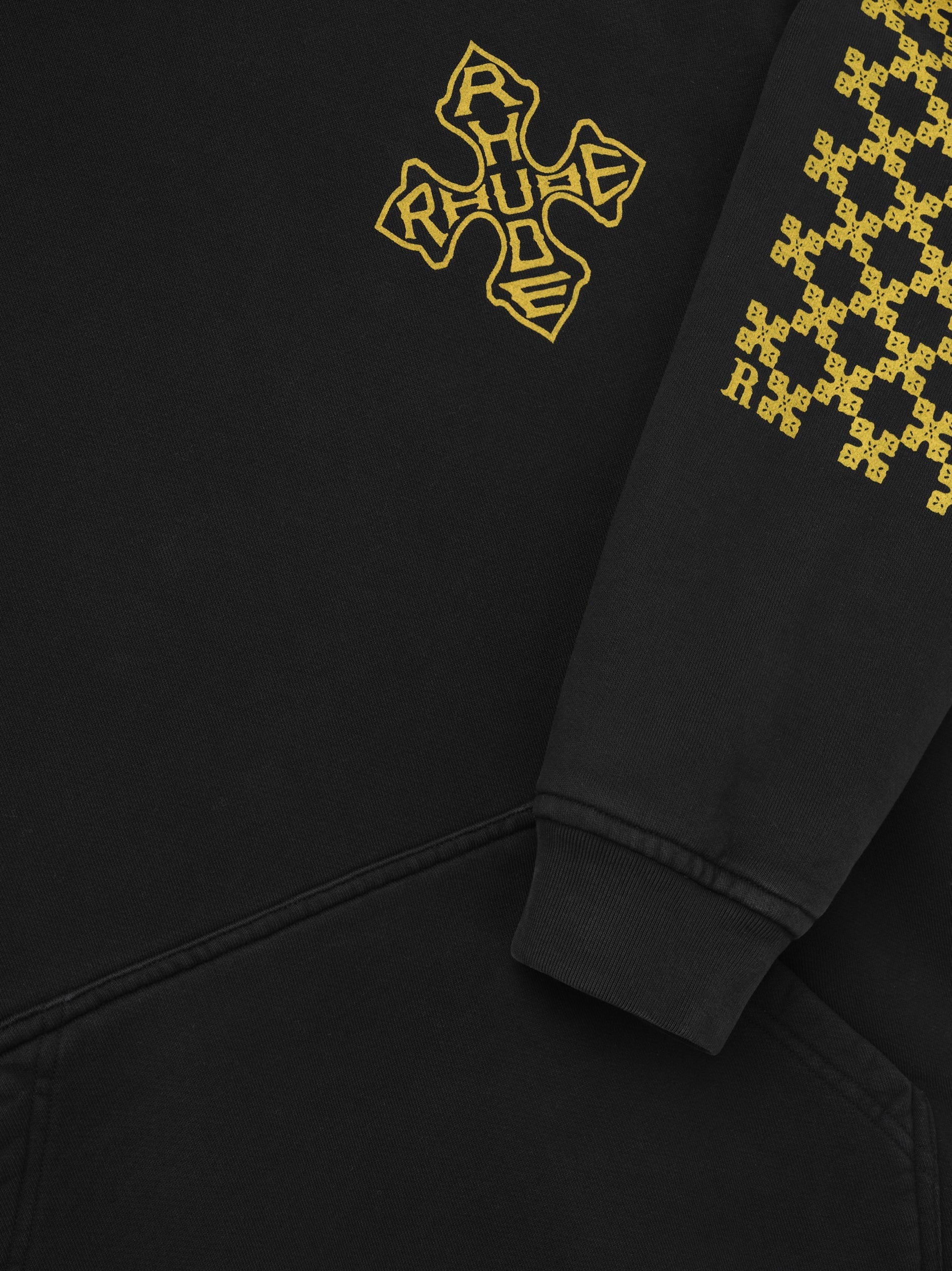 RHUDE MEN'S CROSS HOODIE NWT