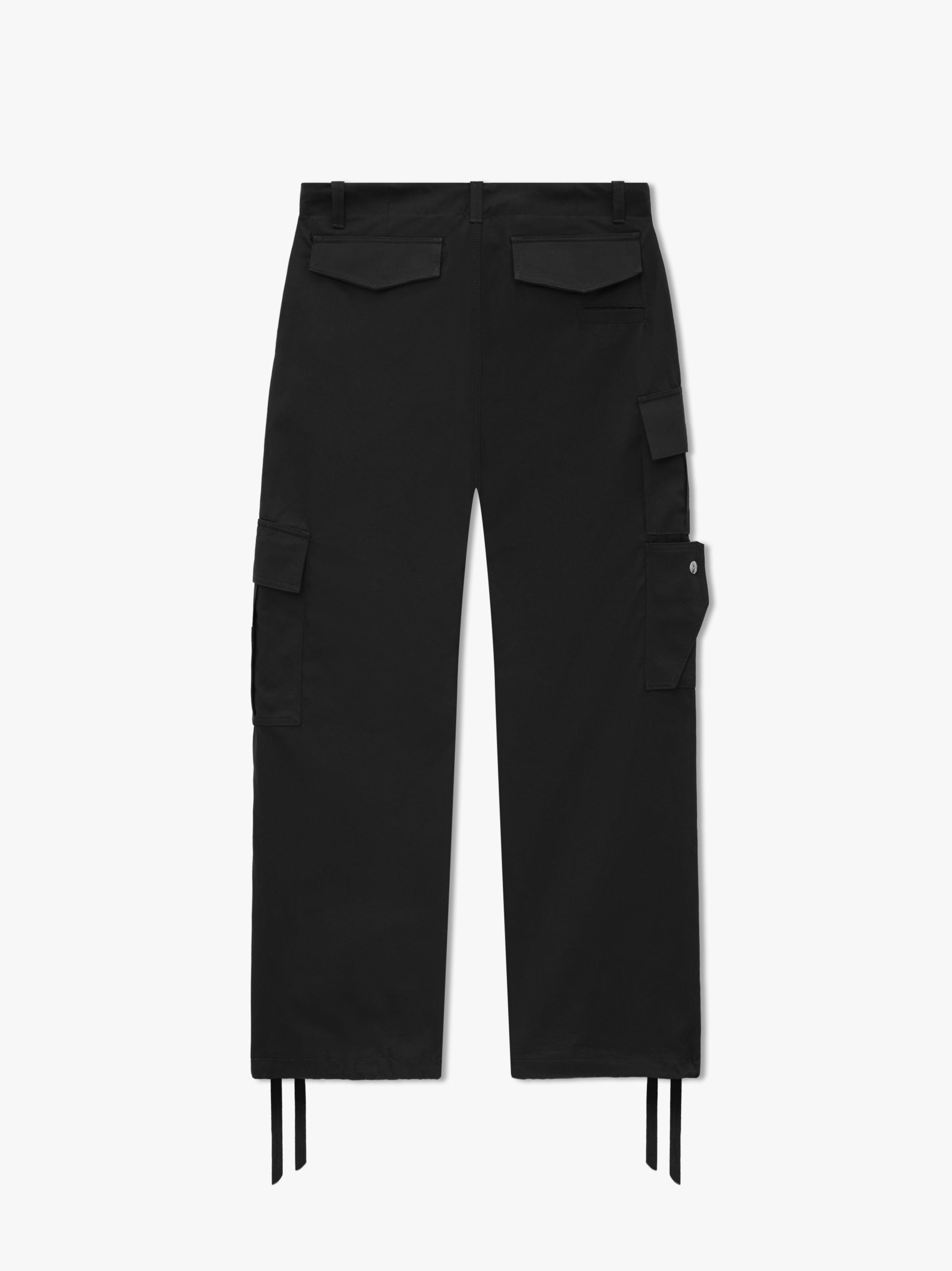 RHUDE MEN'S CEREMONIA CARGO PANT BLACK NWT