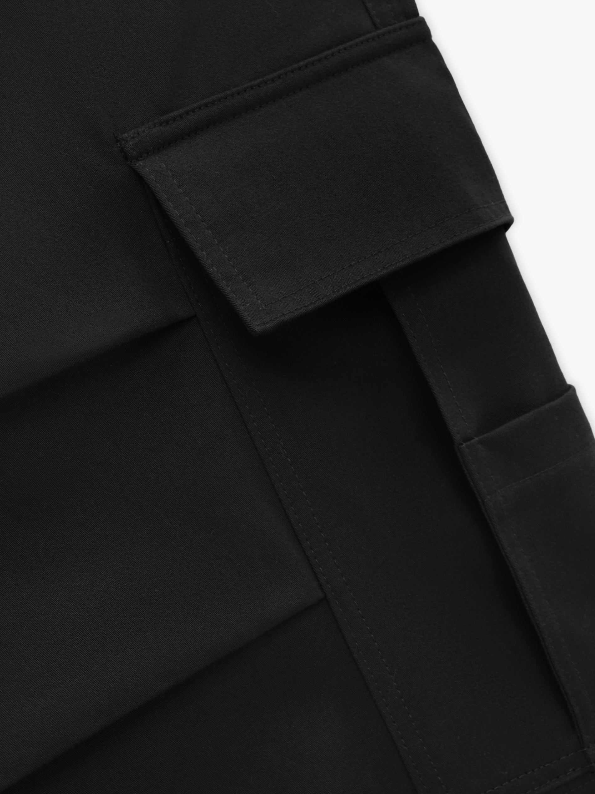 RHUDE MEN'S CEREMONIA CARGO PANT BLACK
