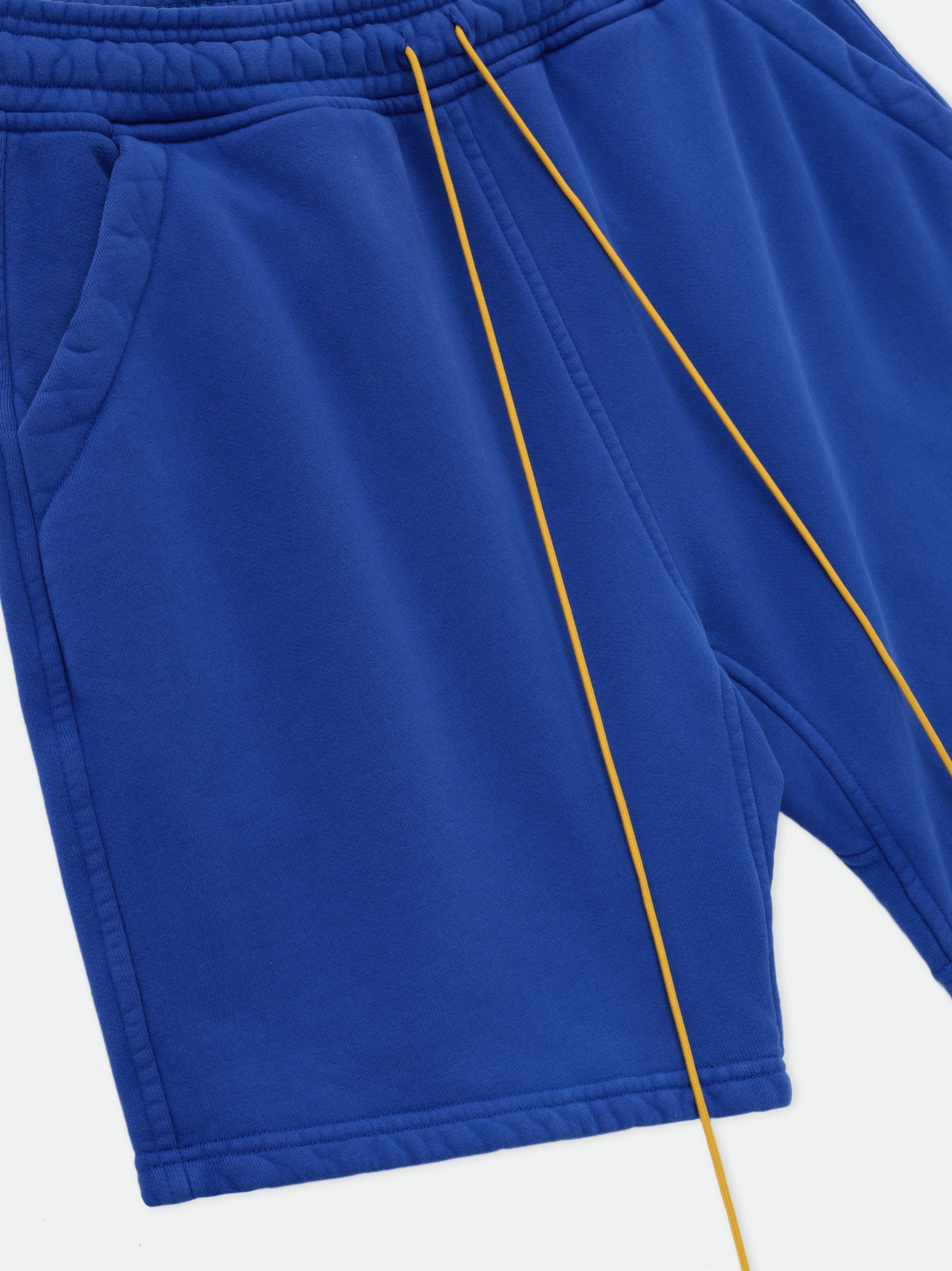 RHUDE MEN'S SWEATSHORT VTG COBALT BLUE