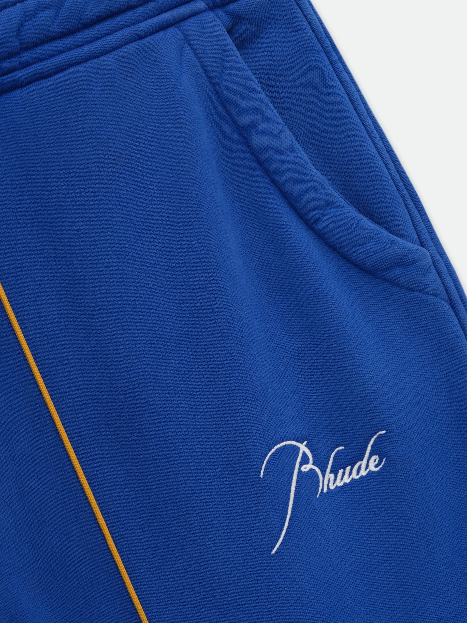 RHUDE MEN'S SWEATPANT VTG COBALT BLUE