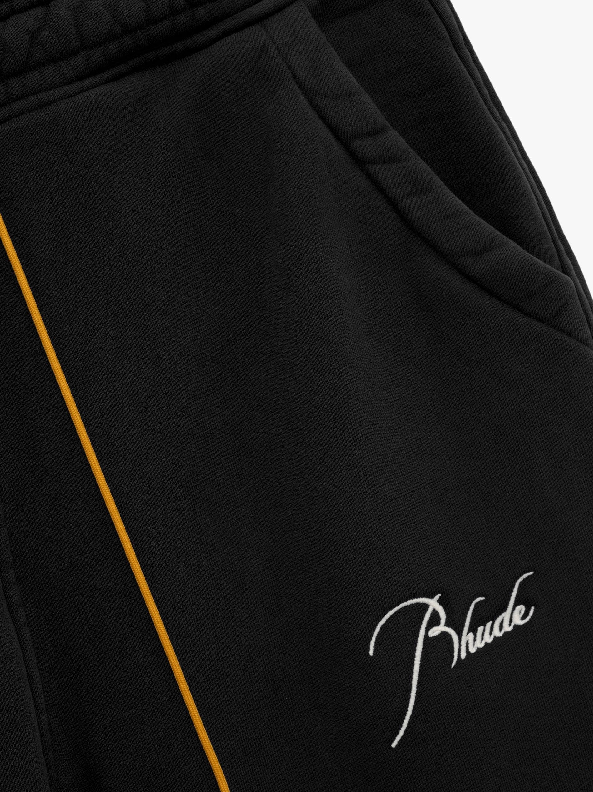 RHUDE MEN'S SWEATPANT VTG BLACK