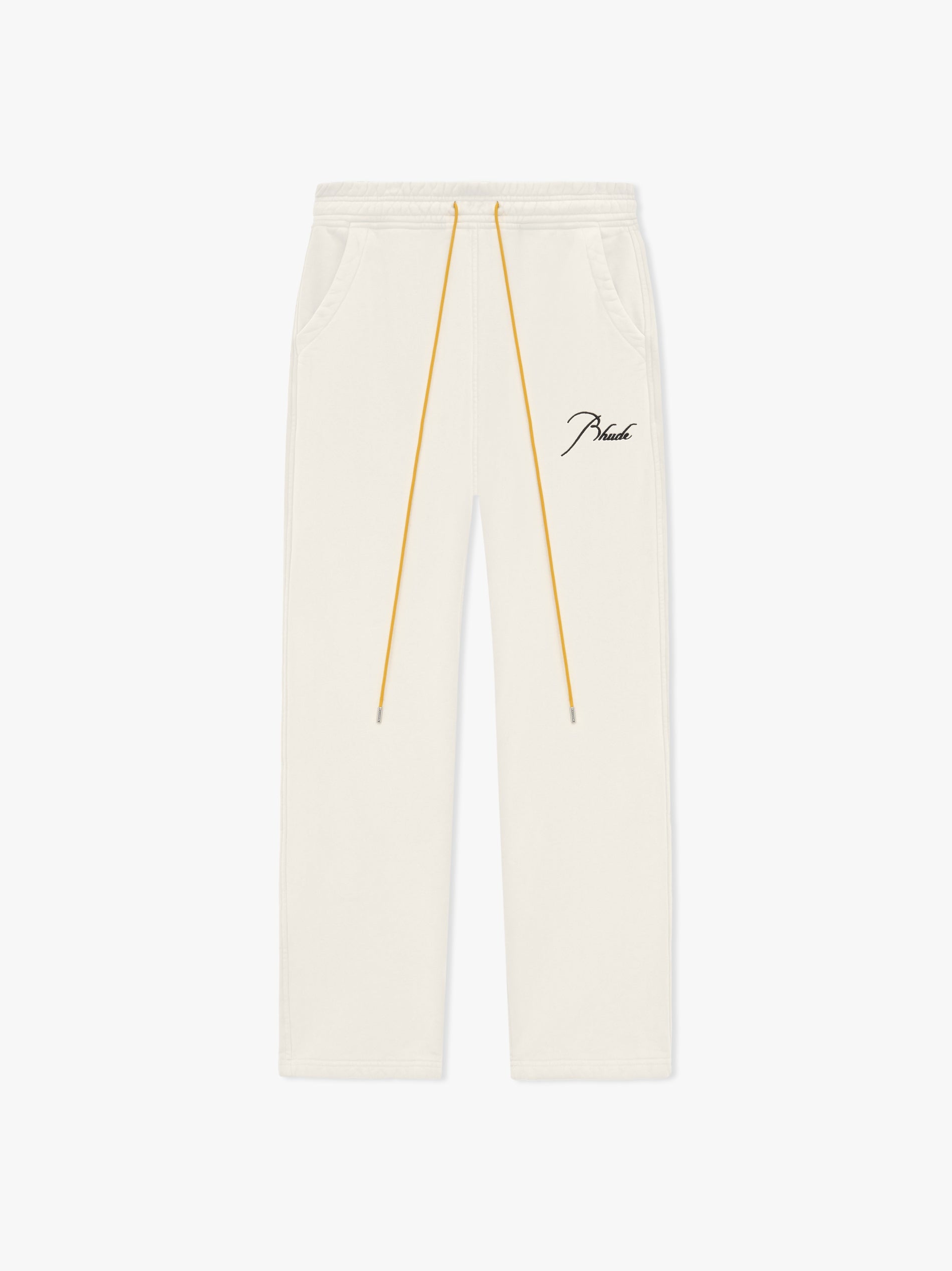 RHUDE MEN'S SWEATPANT VTG WHITE NWT