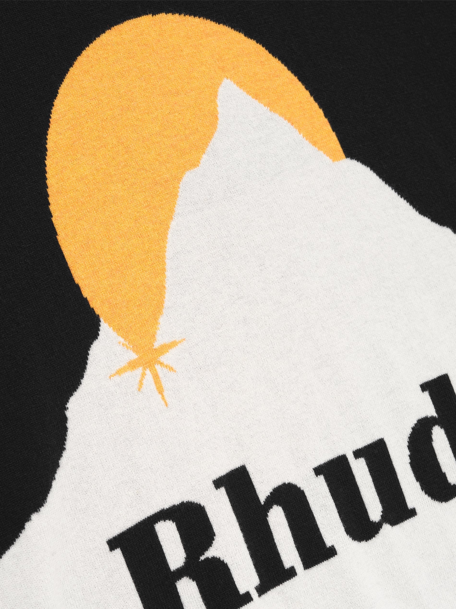 RHUDE MEN'S MOONLIGHT KNIT TEE