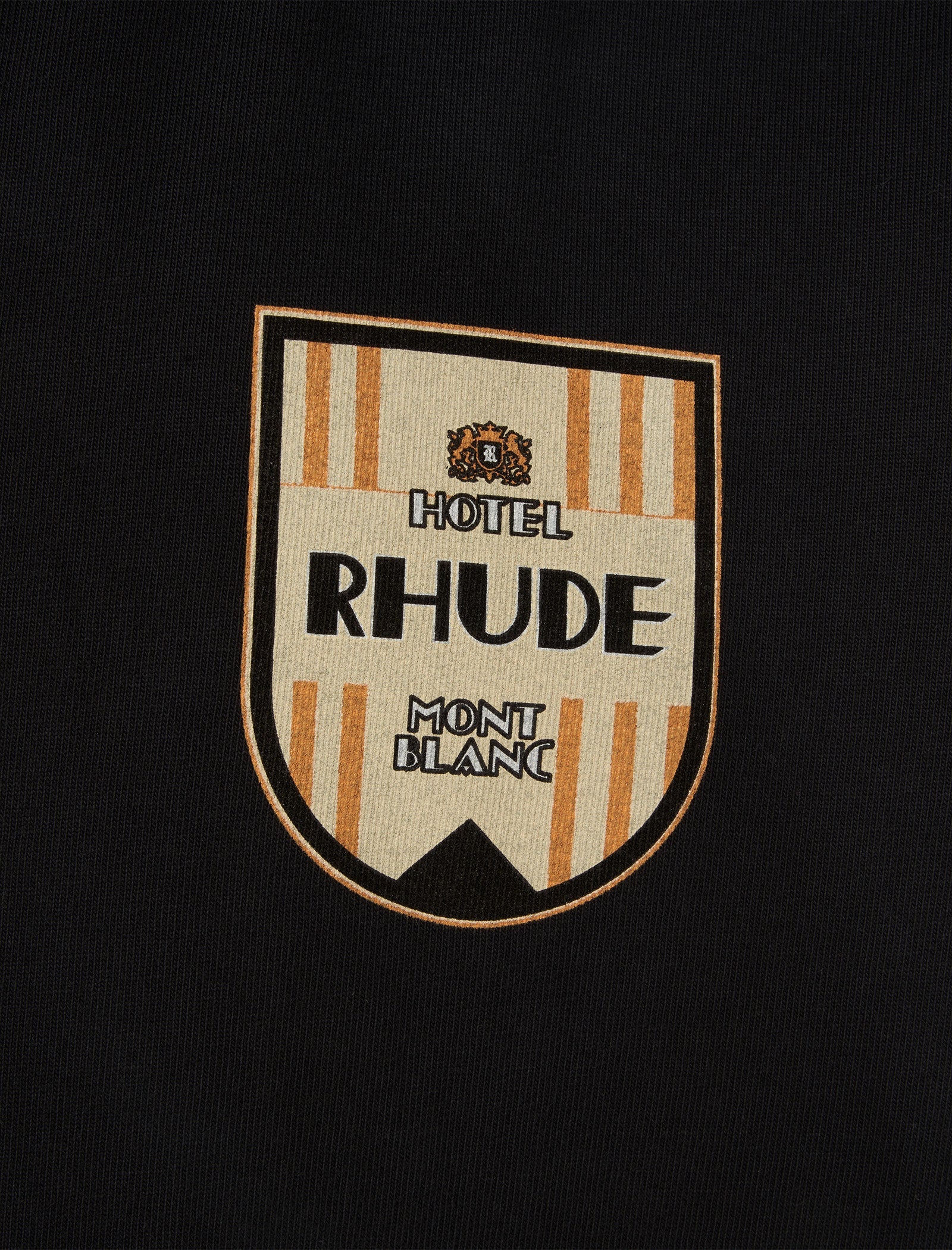 RHUDE MEN'S MONT-BLANC HOTEL TEE