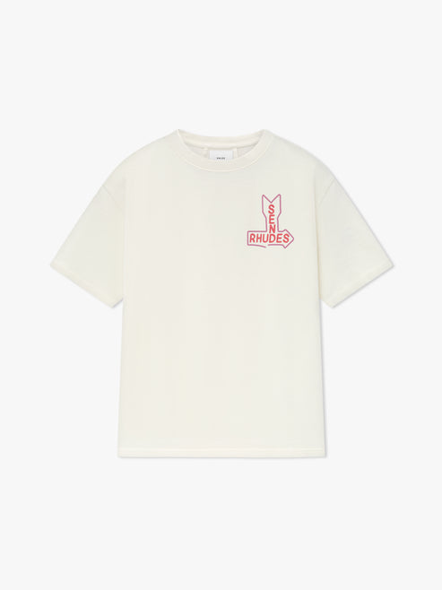RHUDE MEN'S SEND RHUDES VTG WHITE NWT