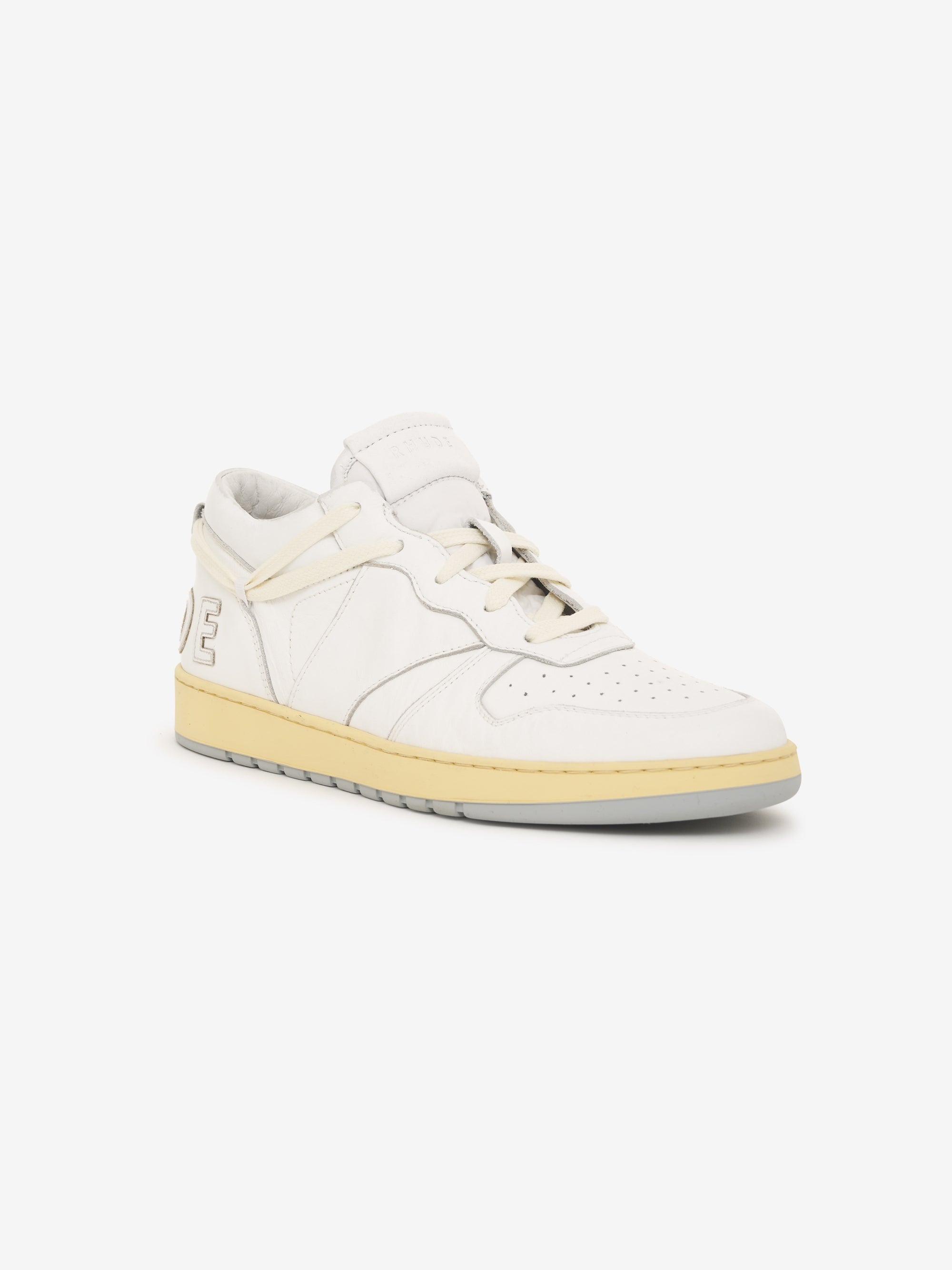 RHUDE MEN'S RHECESS LOW- WHITE - WOMENS NWT