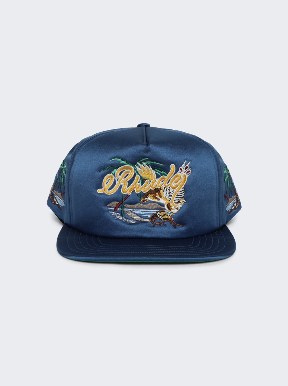 RHUDE MEN'S PALM EAGLES SOUVENIER HAT NWT
