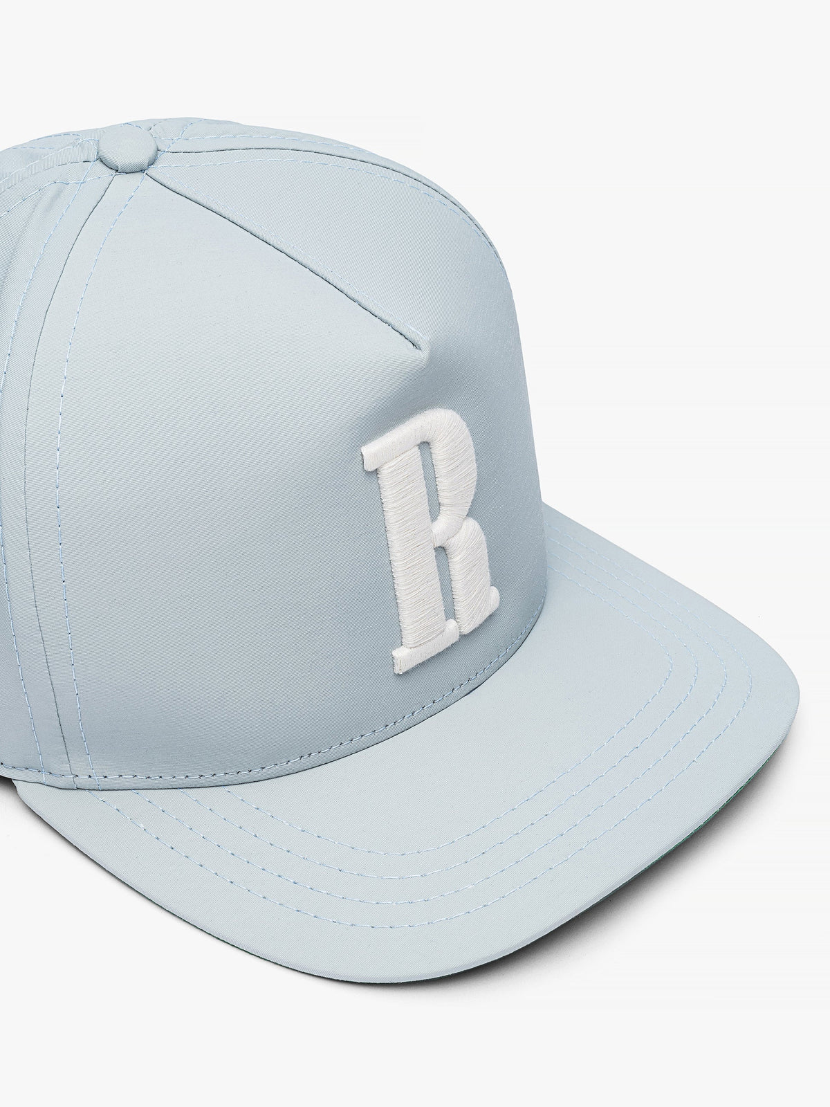 RHUDE MEN'S LIGHT BLUE COTTON BASEBALL CAP