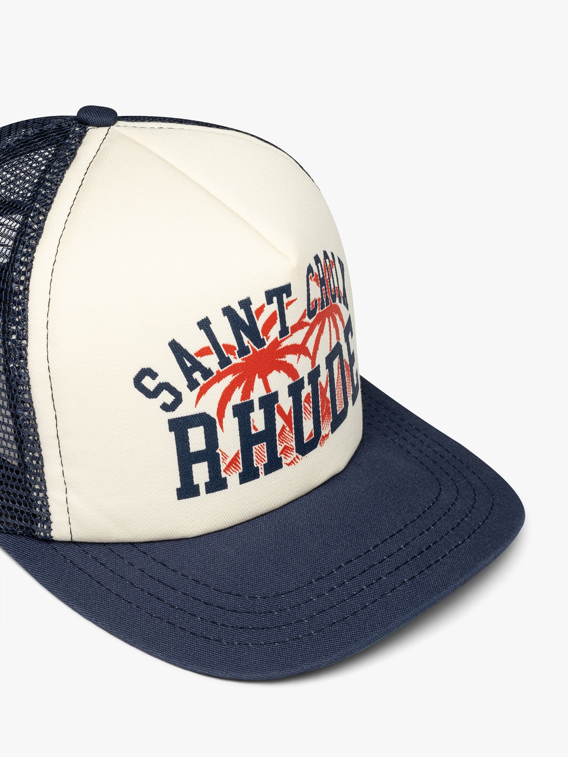 RHUDE MEN'S SAINT CROIX TRUCKER HAT NWT