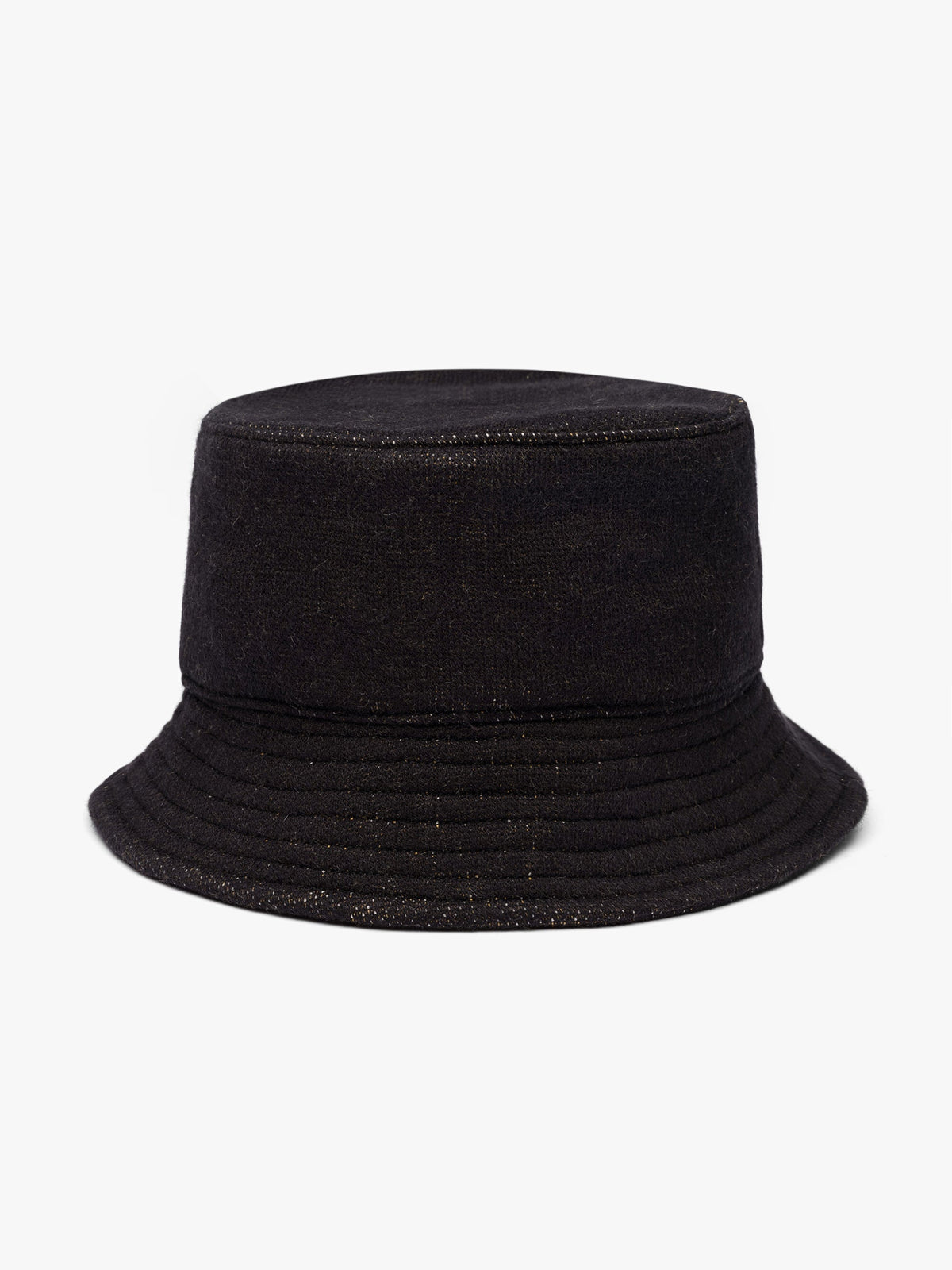 RHUDE MALE'S BLACK SCRIPT BUCKET HAT