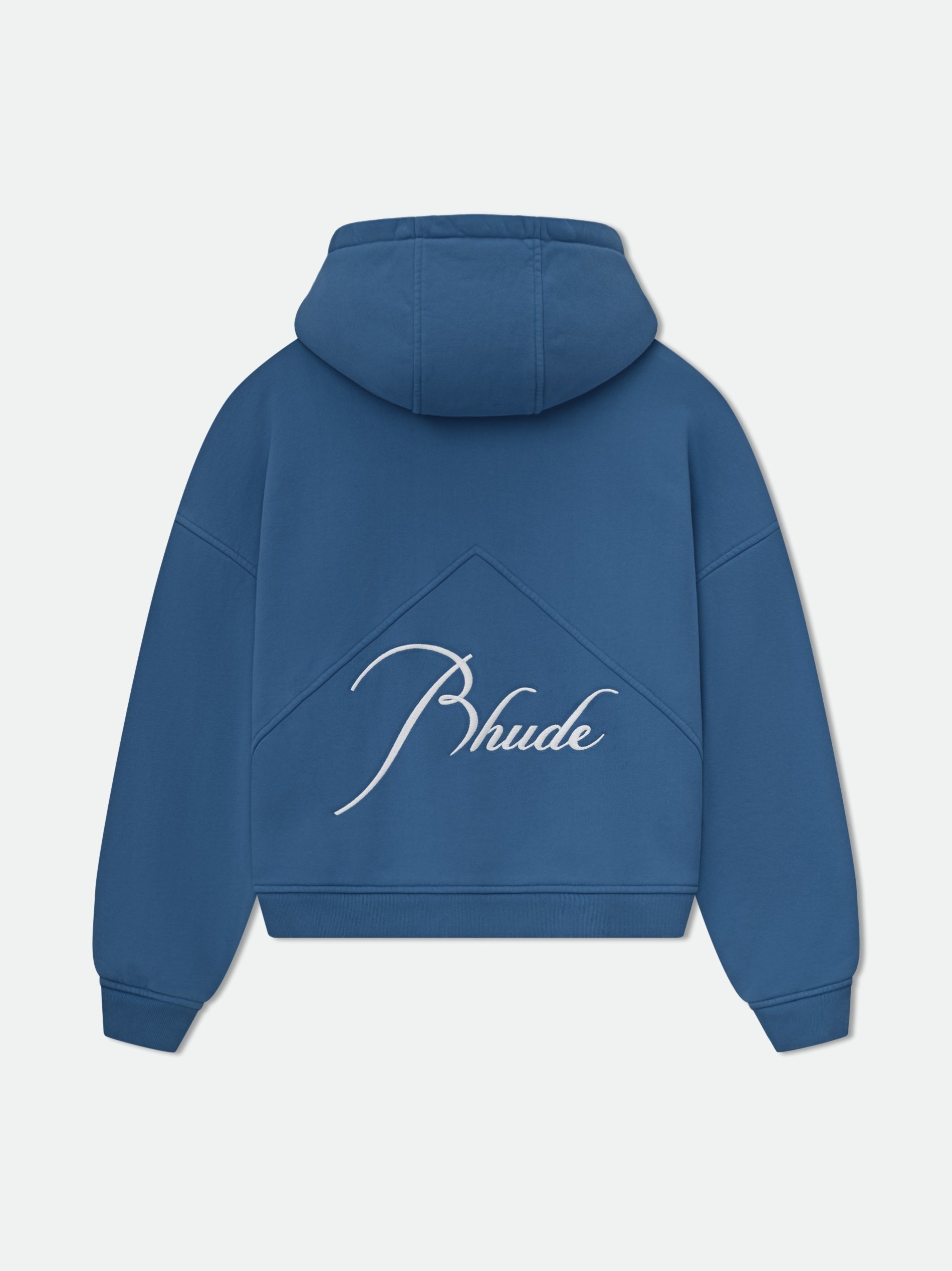 RHUDE MEN'S ZIP UP HOODIE