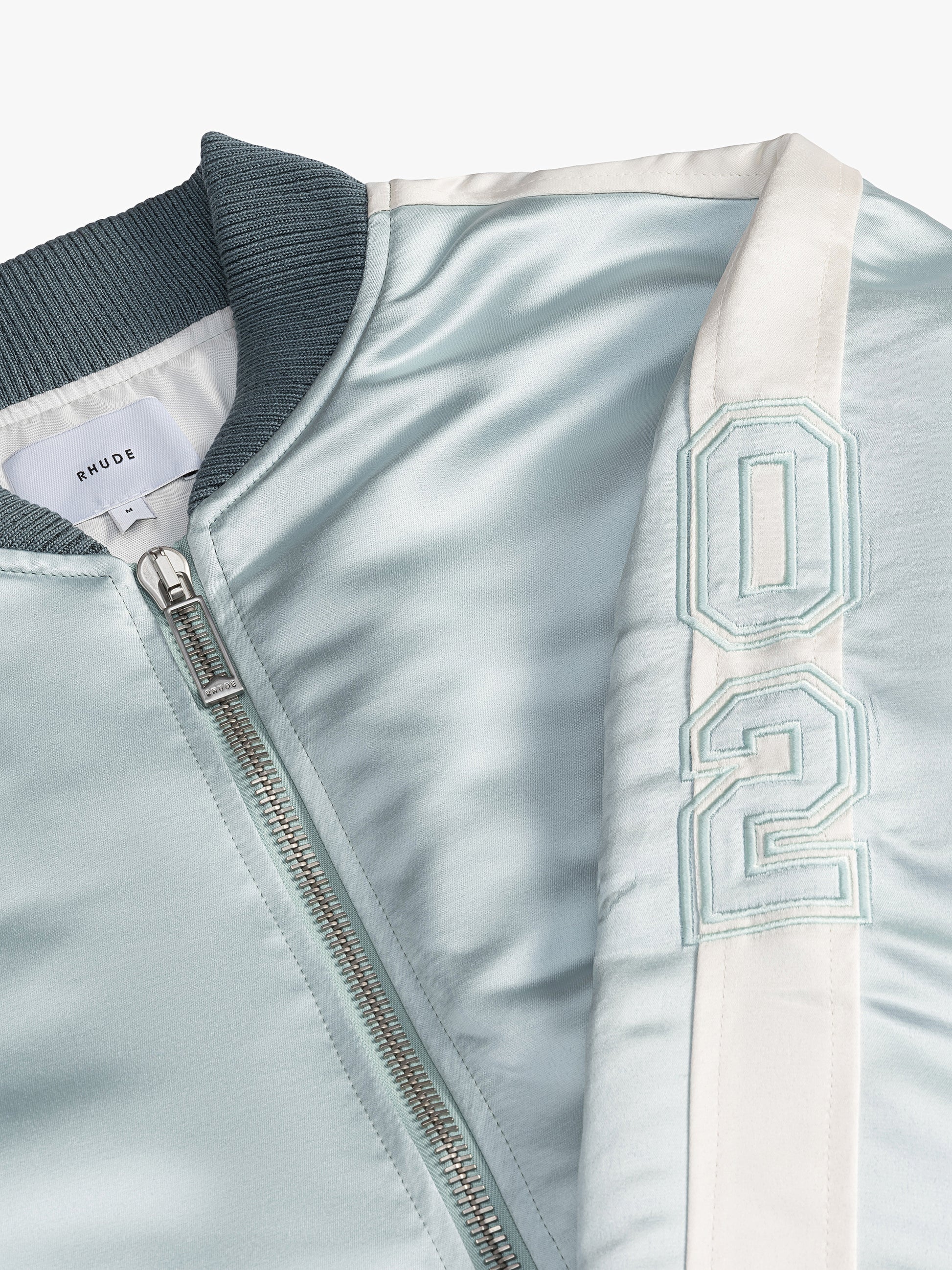 RHUDE MEN'S BOYS 02 SATIN BOMBER