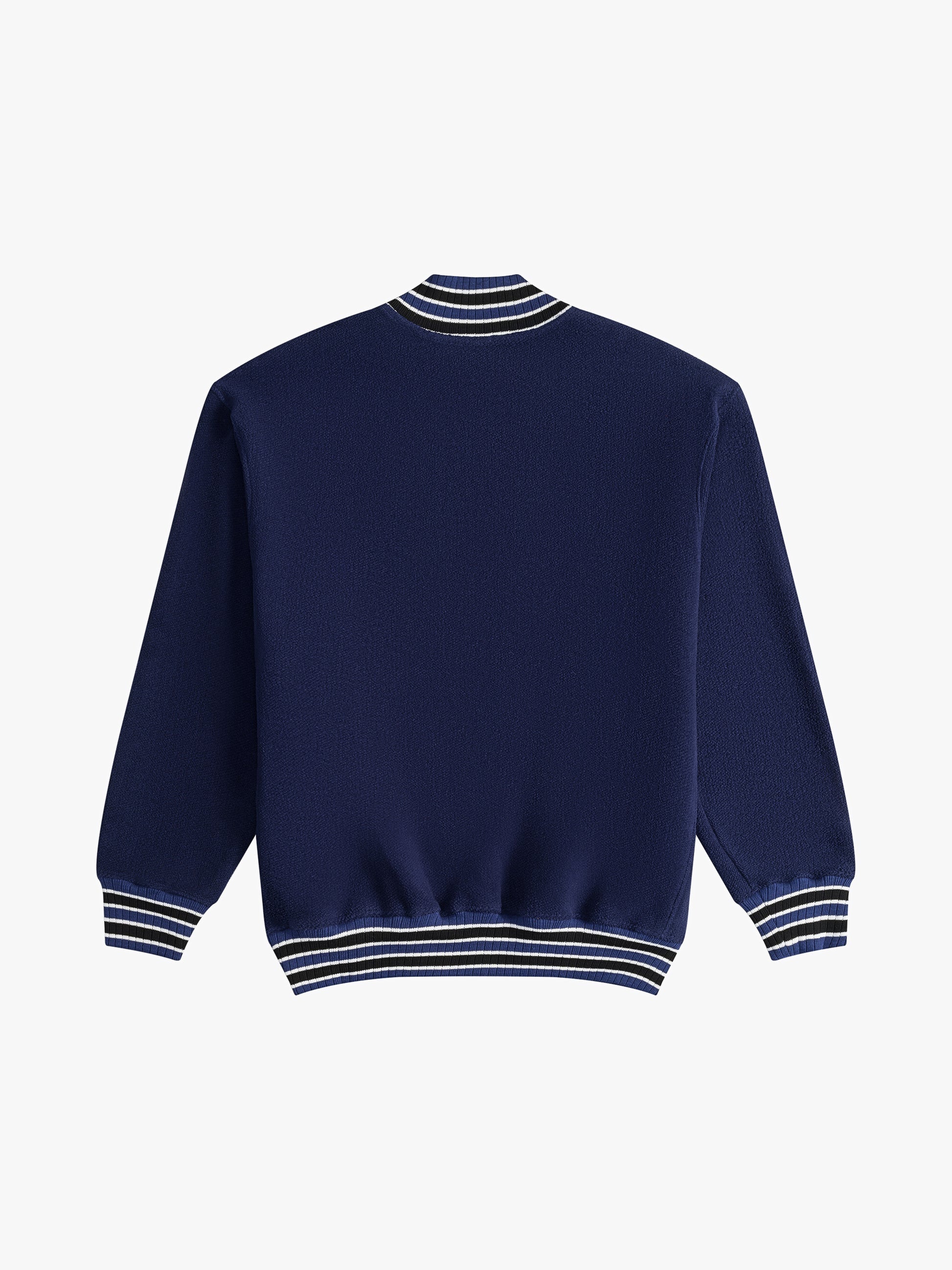 RHUDE MEN'S QUARTER-ZIP VARSITY NWT