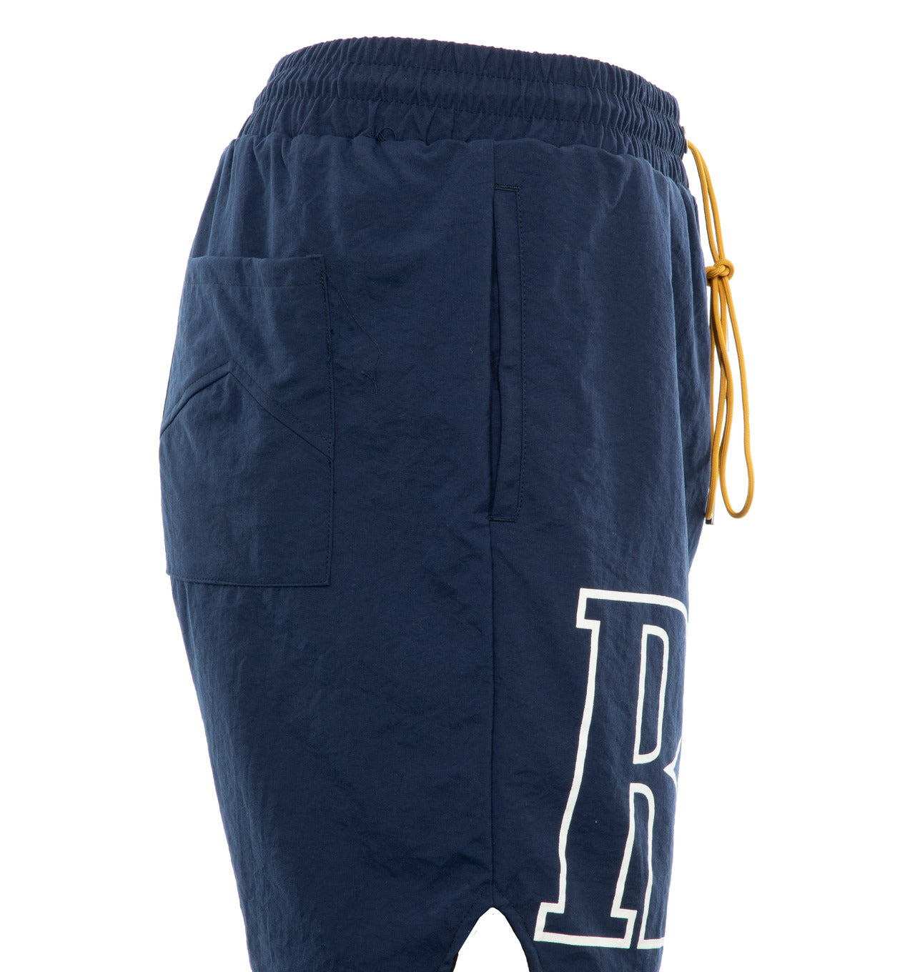 RHUDE MEN'S LOGO TRACK-SHORT NWT