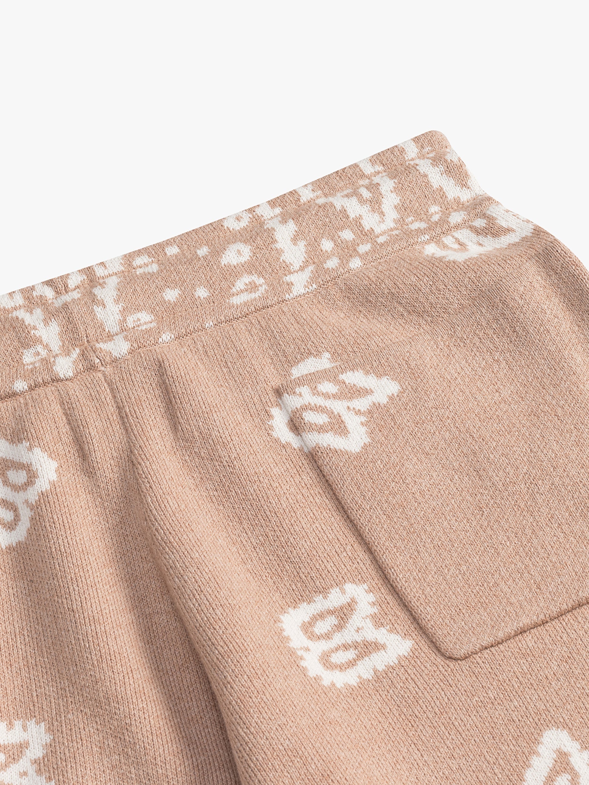 RHUDE MEN'S BANDANA KNIT SHORT NWT