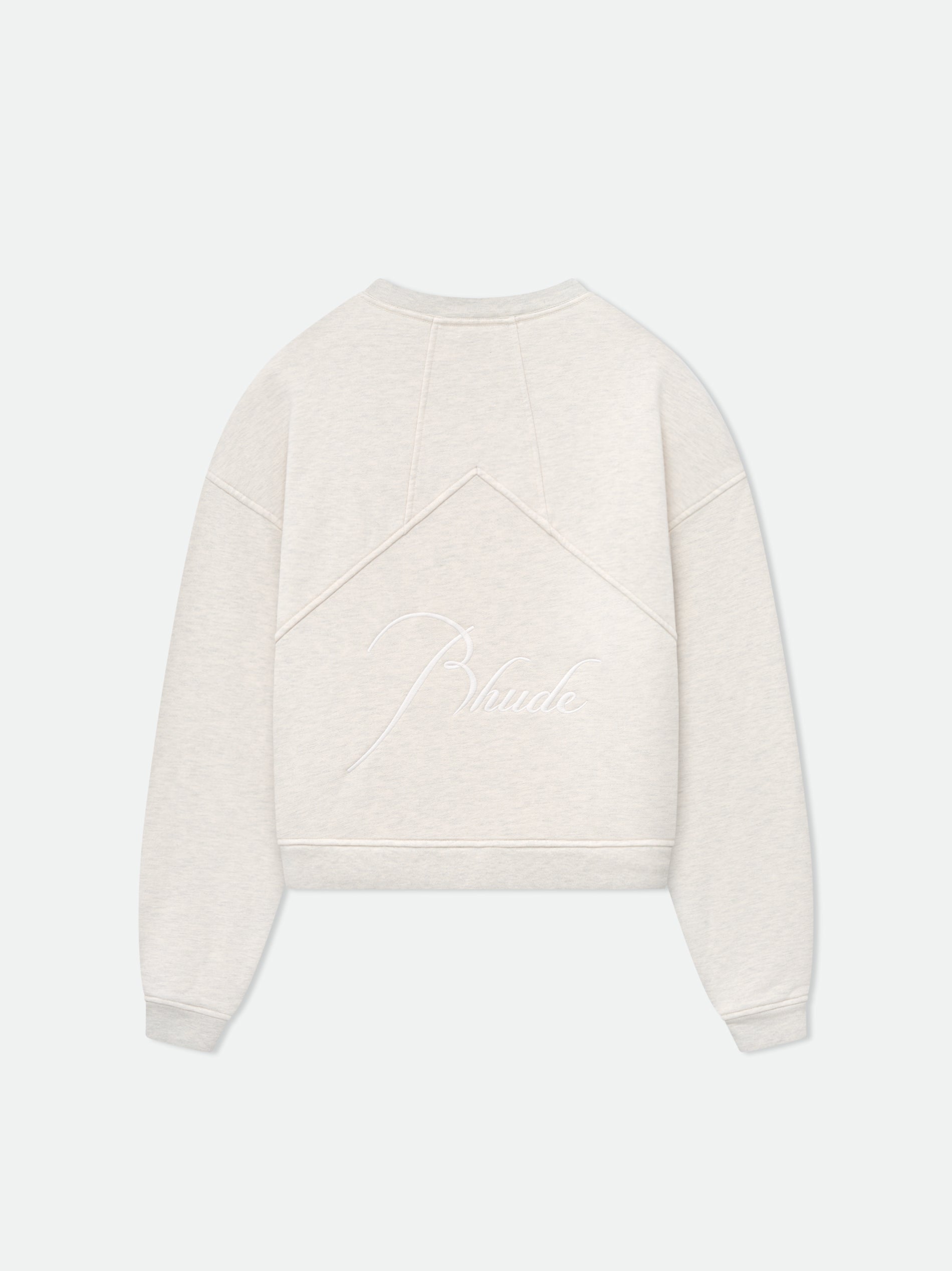 RHUDE MEN'S OAT CREWNECK SWEATER