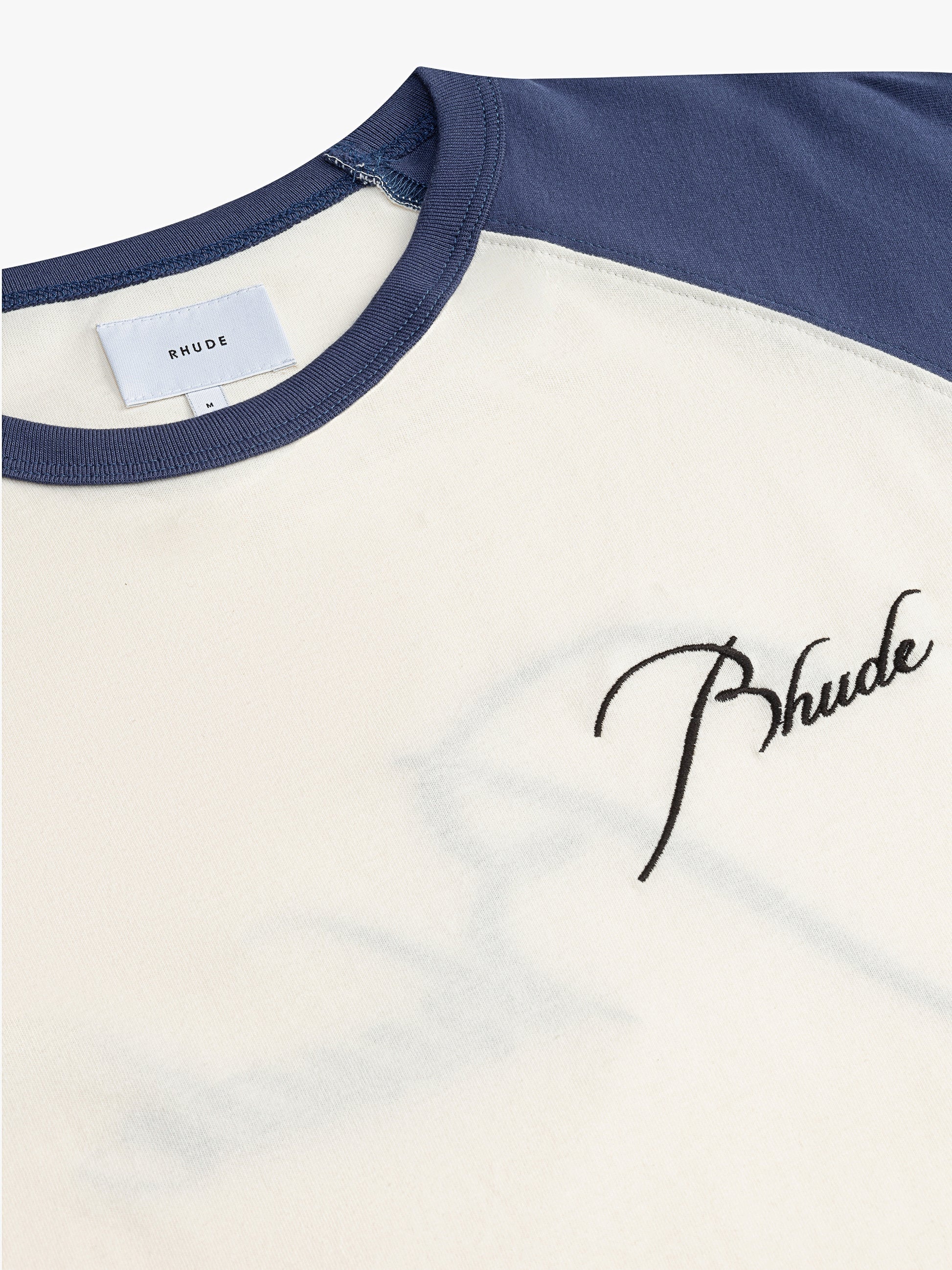 RHUDE MEN'S RAGLAN TEE NWT