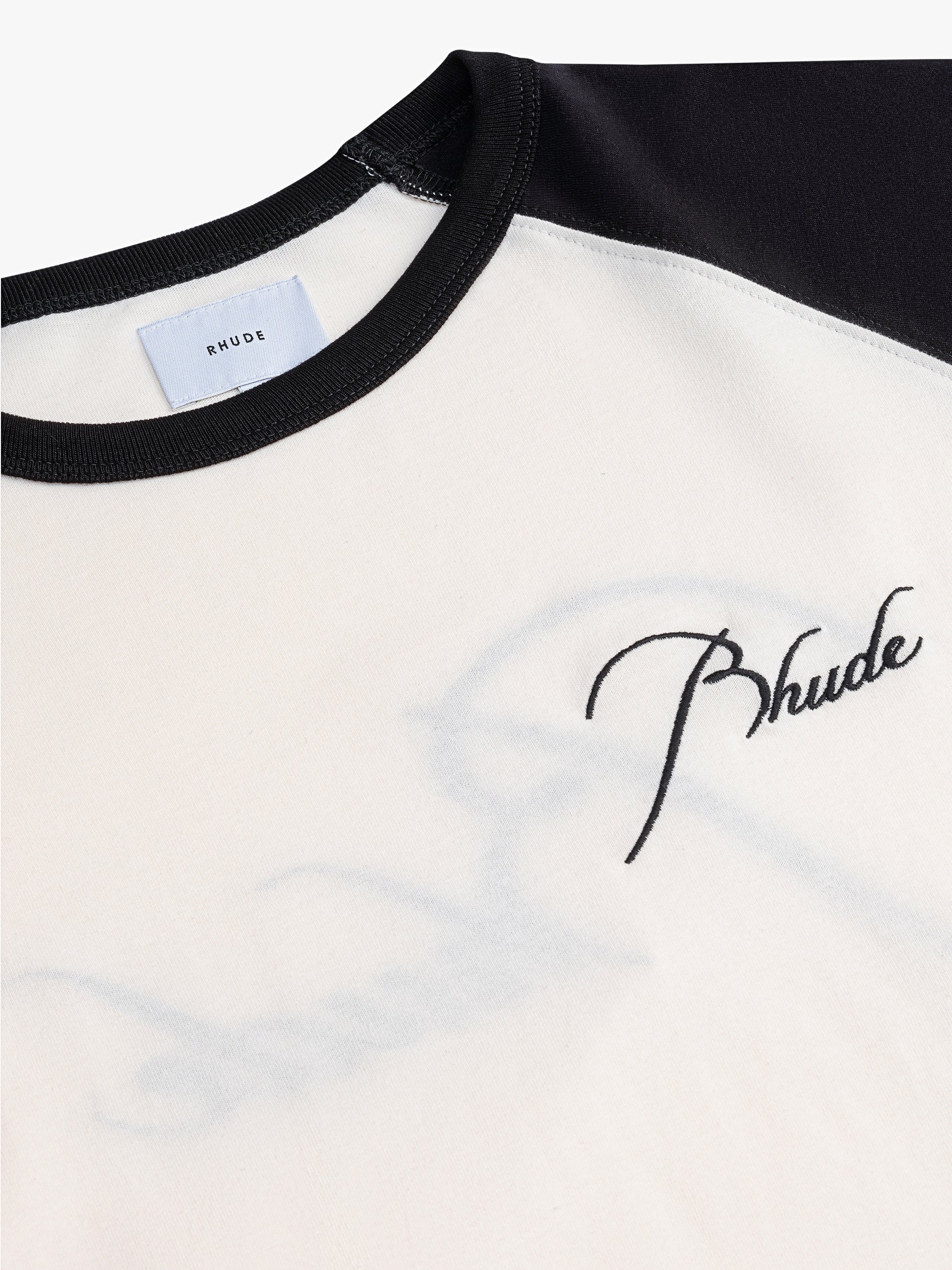 RHUDE MEN'S RAGLAN TEE CO NWT