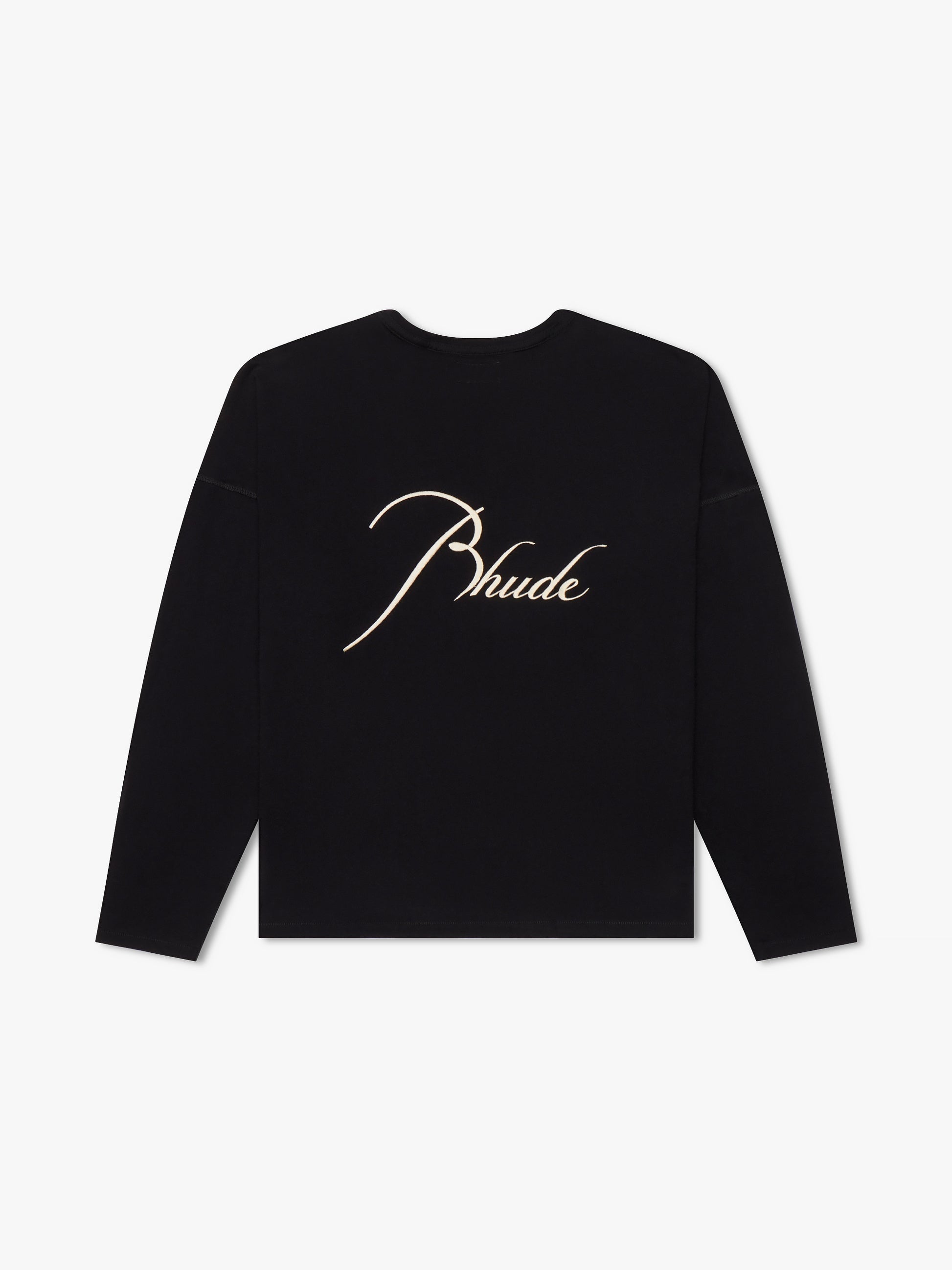 RHUDE MEN'S LS REVERSE TEE NWT