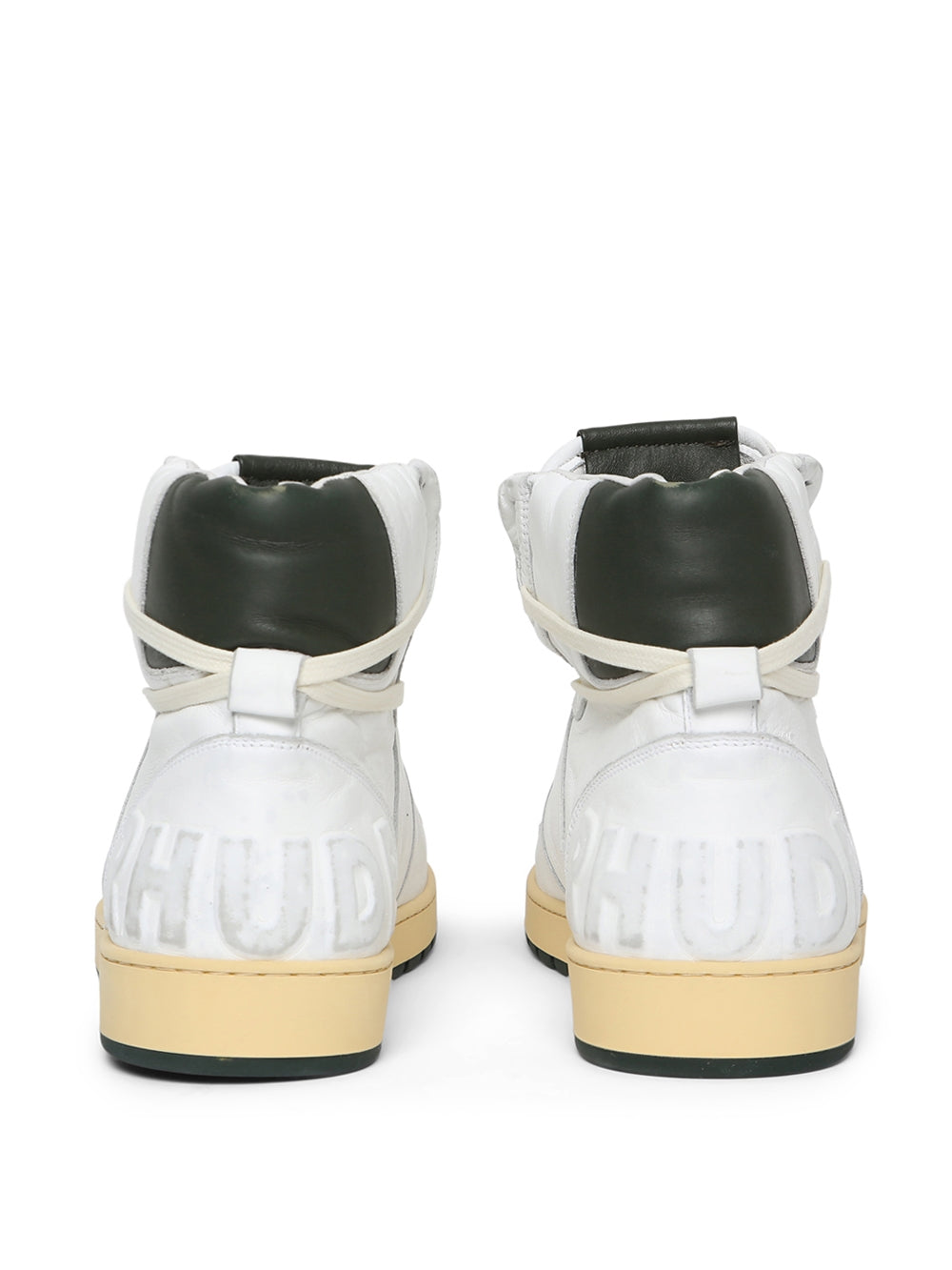 RHUDE MEN'S RHECESS SKY HIGH-WHITE/FO WHITE/FOREST NWT