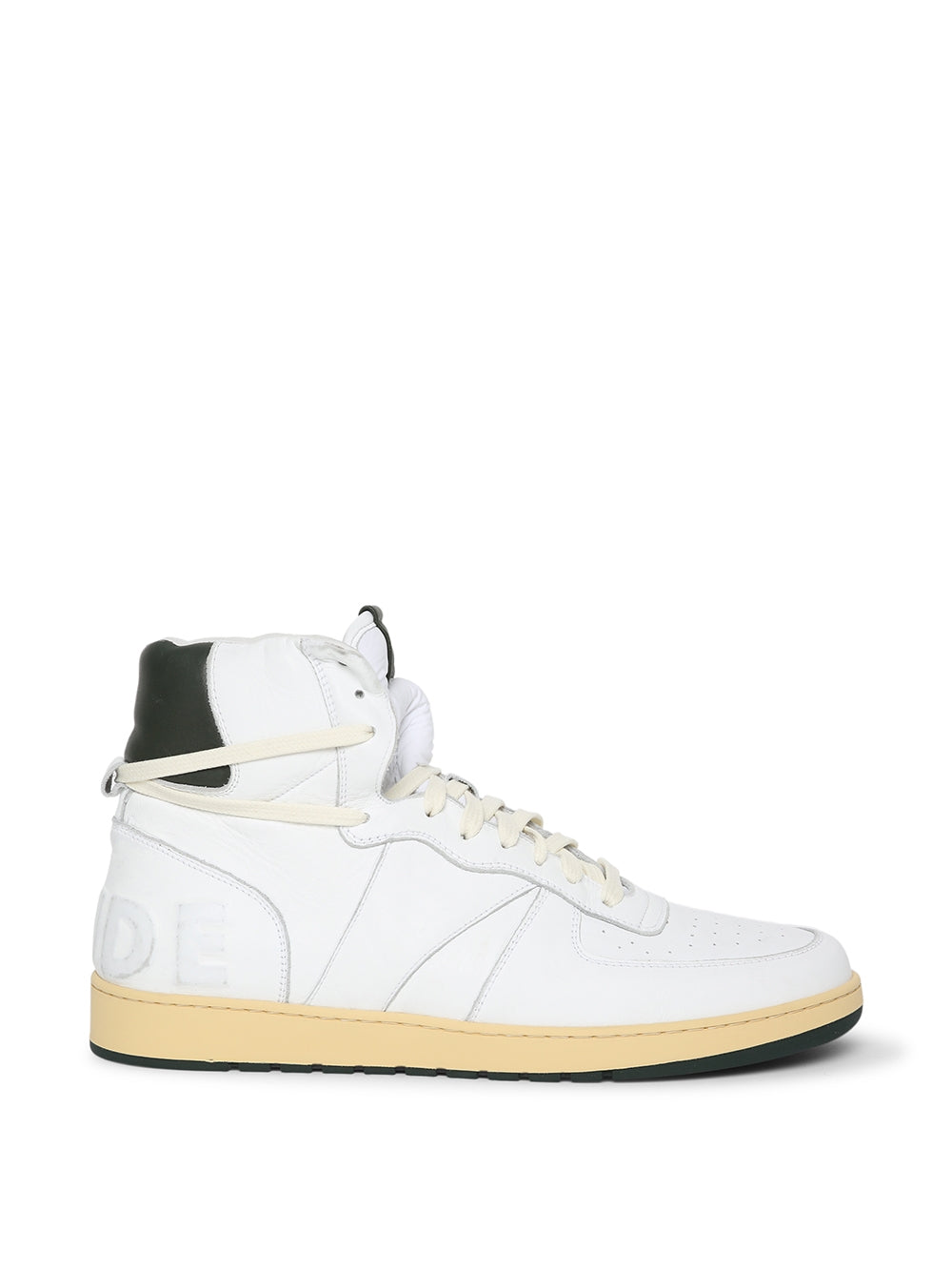 RHUDE MEN'S RHECESS SKY HIGH-WHITE/FO WHITE/FOREST