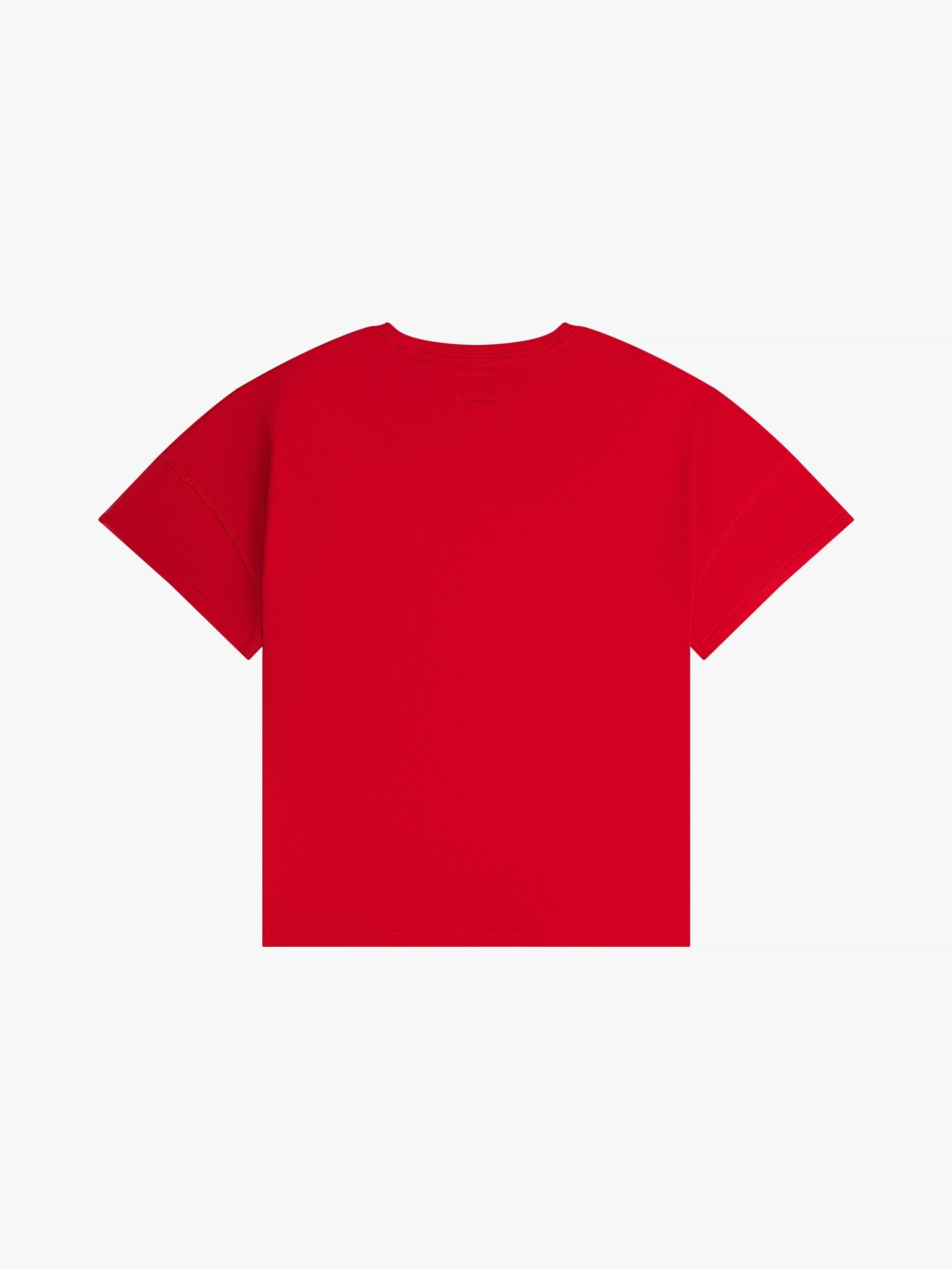 RHUDE MEN'S REVERSE TEE VTG RED NWT