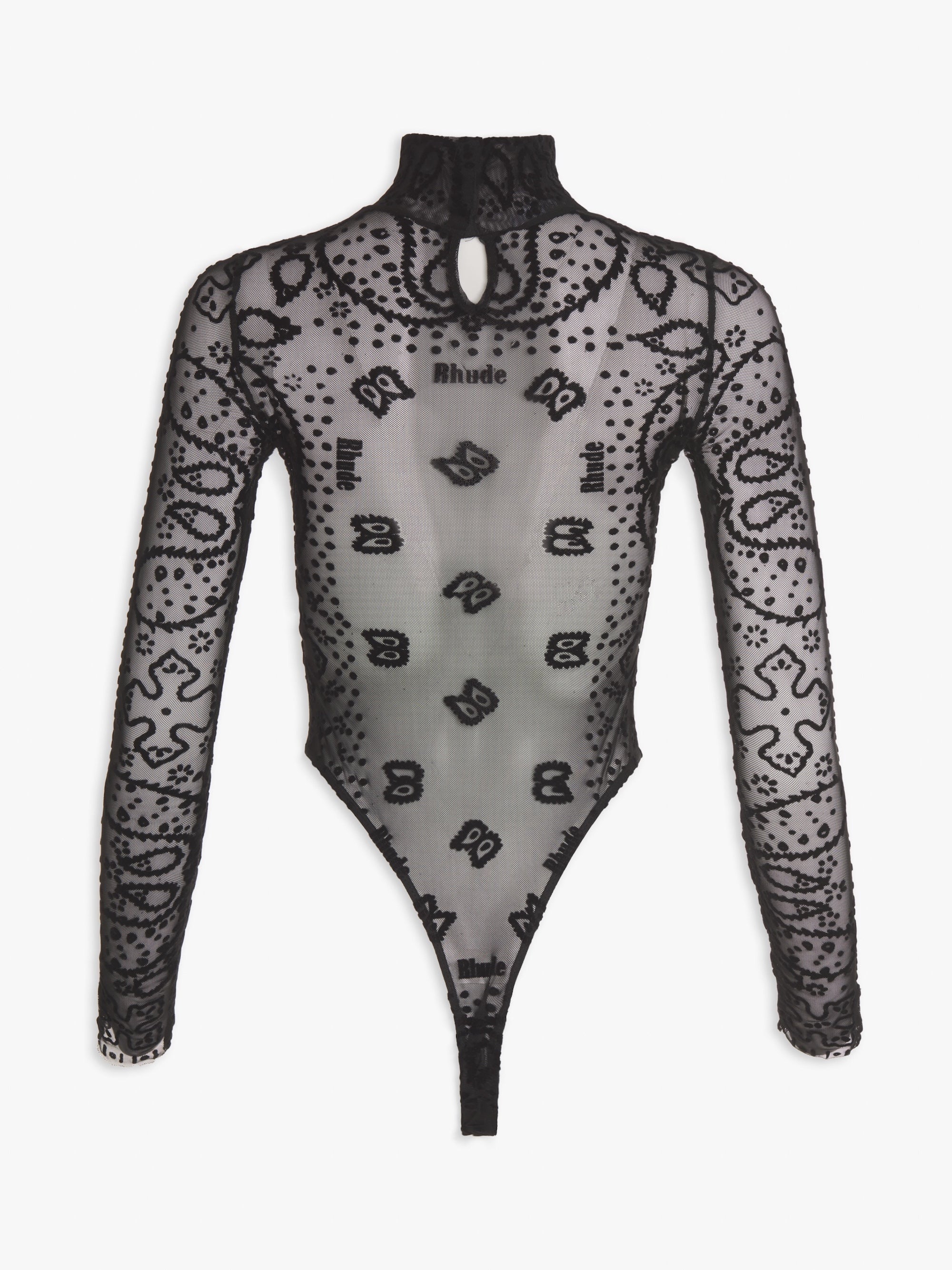 RHUDE WOMEN'S BANDANA BODYSUIT NWT