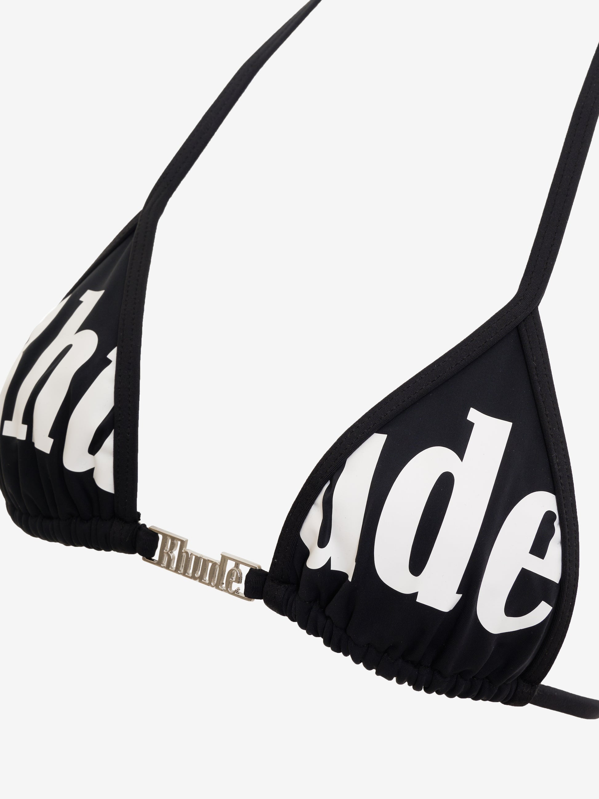 RHUDE WOMEN'S TROPEZ TWO-PIECE BI BLACK/WHITE NWT