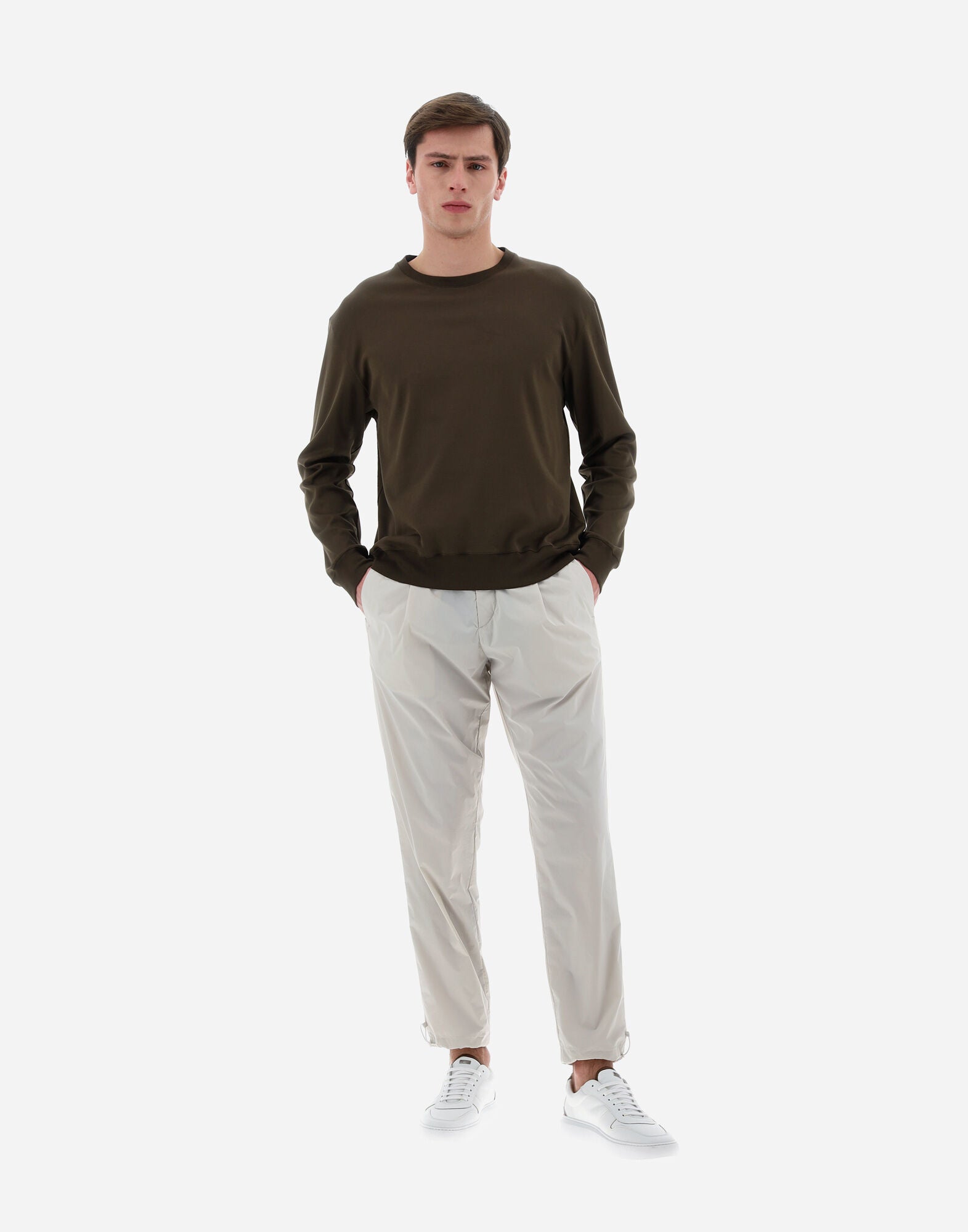 HERNO MEN'S SWEATER JG00024UR-52052-7730 NWT