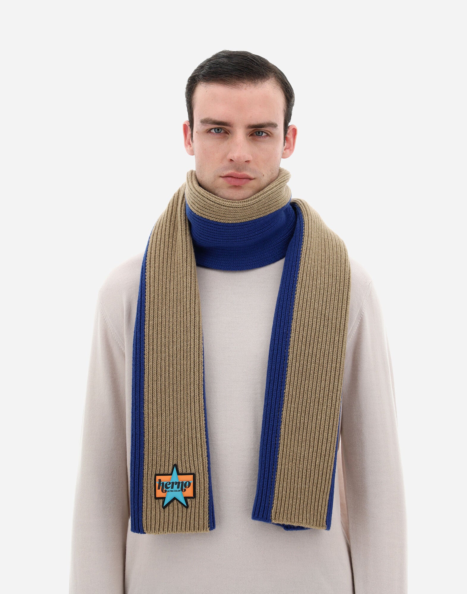 HERNO MEN'S SCARF SCP00007U-70016-9243 NWT