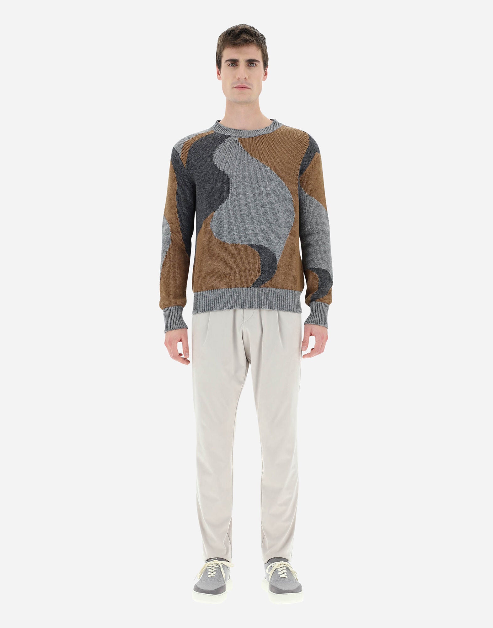 HERNO MEN'S SWEATER MG00003UR-70081-9406 NWT