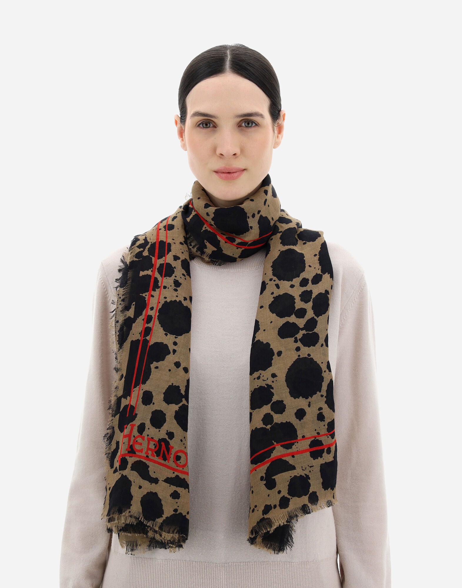 HERNO WOMEN'S SCARF SCP00008D-33407P-9320 NWT